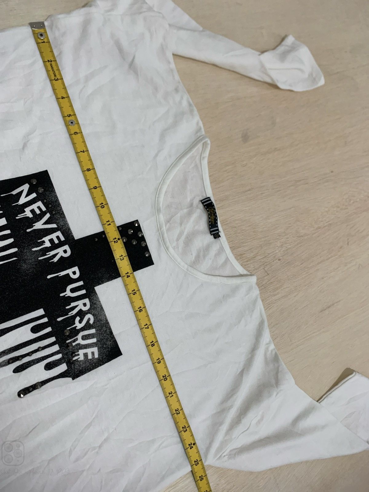 Hysteric Glamour × If Six Was Nine × Japanese Brand Galyge Never Pursue Longsleeve Size US L / EU 52-54 / 3 - 7 Thumbnail