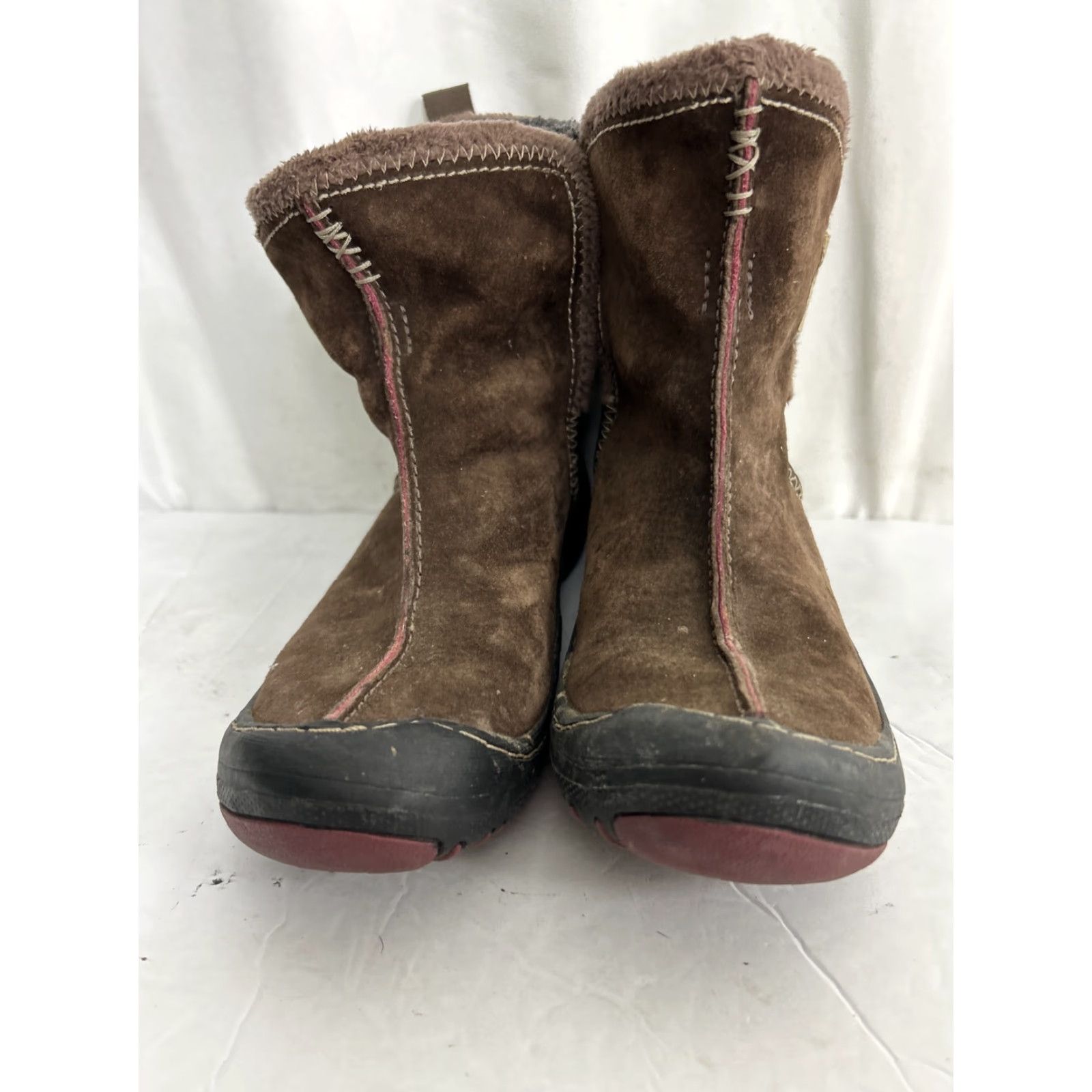 Clarks Privo by Clarks Boots Womens 5.5M Winter Ankle Button Leather Brown 37699 Size US 6 / IT 36 - 4 Thumbnail