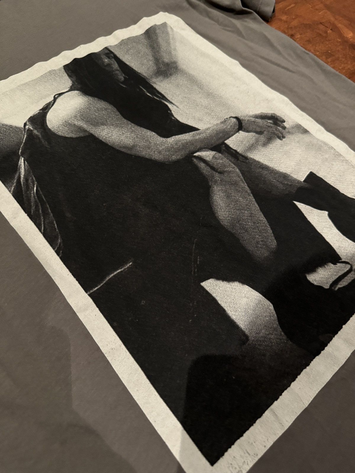 Rick Owens Big Rick Heel Tshirt Size US L / EU 52-54 / 3 - 2 Thumbnail