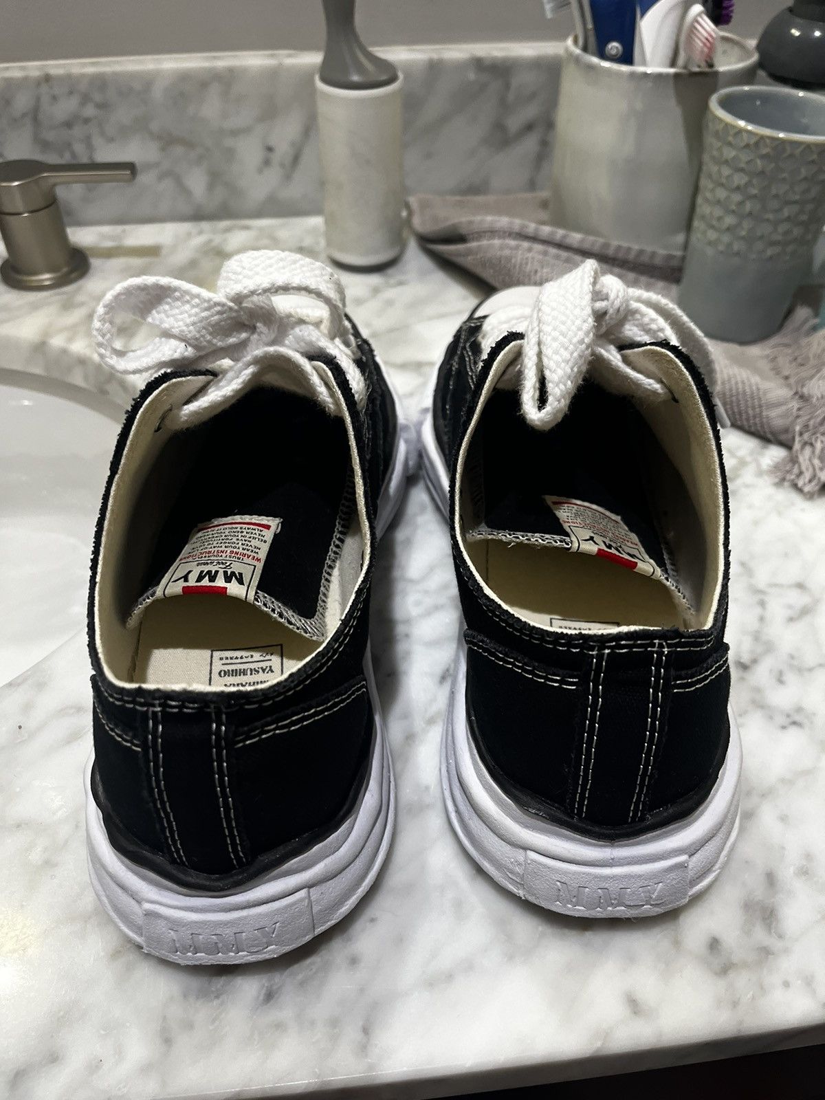 Maison MIHARA YASUHIRO Maison Mihara Yasuhiro Peterson OG Sole Canvas Low Size US 11 / EU 44 - 10 Thumbnail