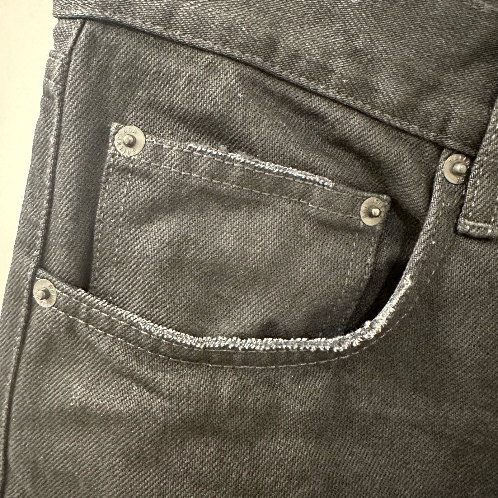 Balenciaga FW22 NEW Balenciaga Lost Tape Unisex Distressed Black Jeans Size US 32 / EU 48 - 10 Thumbnail