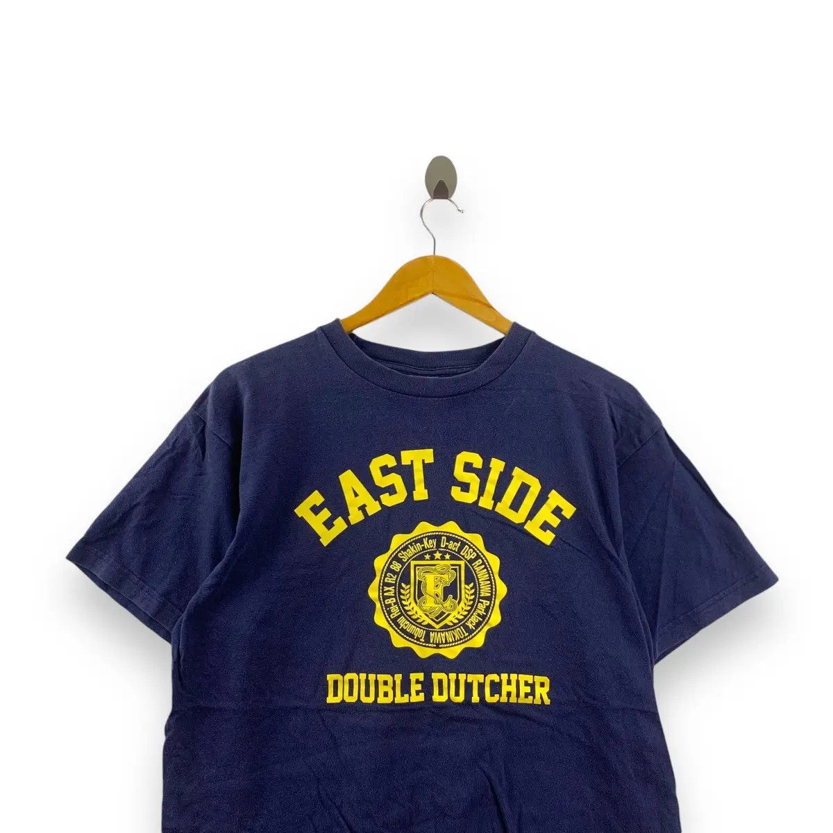 Vintage EAST SIDE DOUBLE DUTCHER Freshers Festa Tee Shirt Top Size US L / EU 52-54 / 3 - 2 Thumbnail