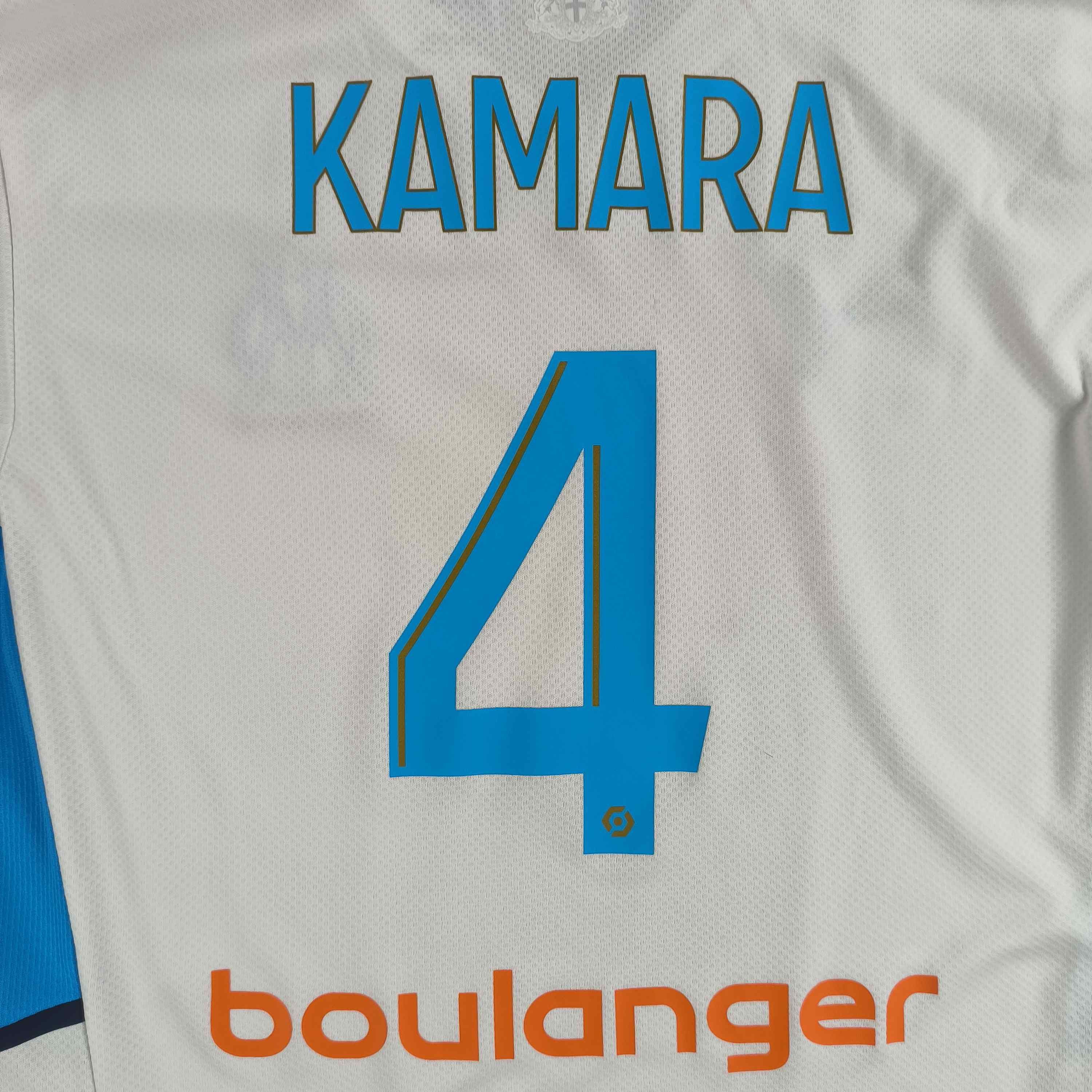 Puma Marseille 2021-22 Puma home Kamara football jersey size L Size US L / EU 52-54 / 3 - 7 Thumbnail