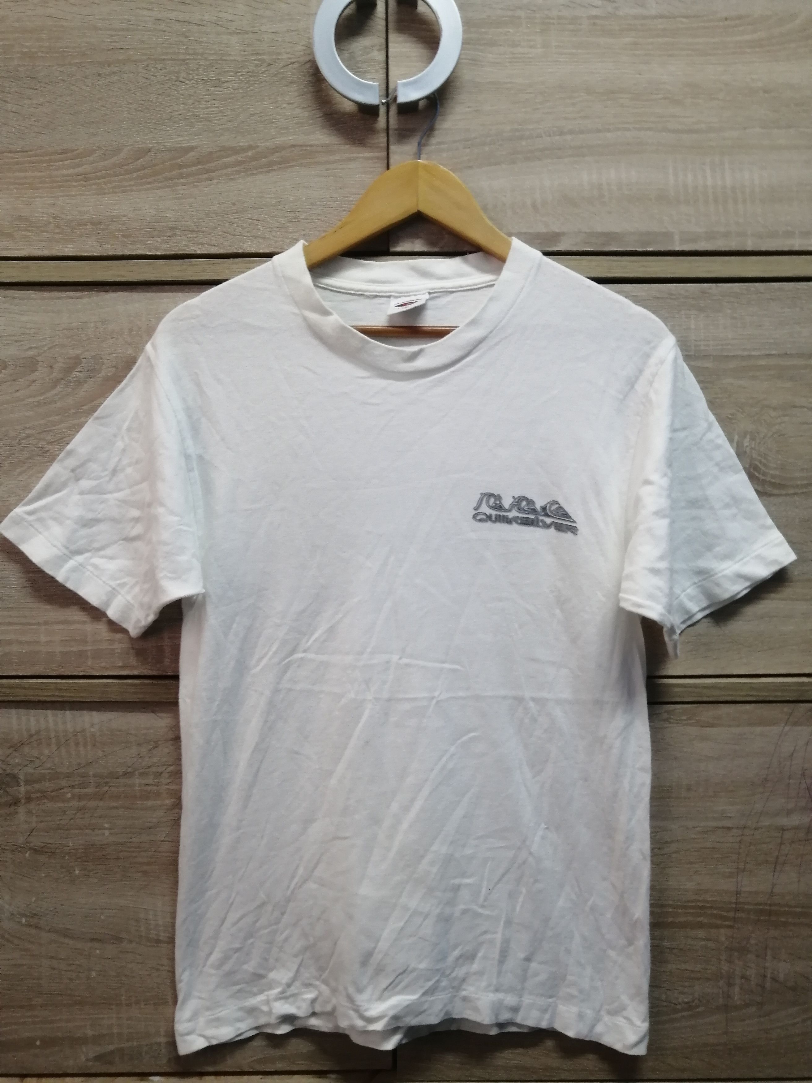 Vintage Thrashed Sun Faded quiksilver Shirt Distressed Grunge Band Size US S / EU 44-46 / 1 - 2 Thumbnail