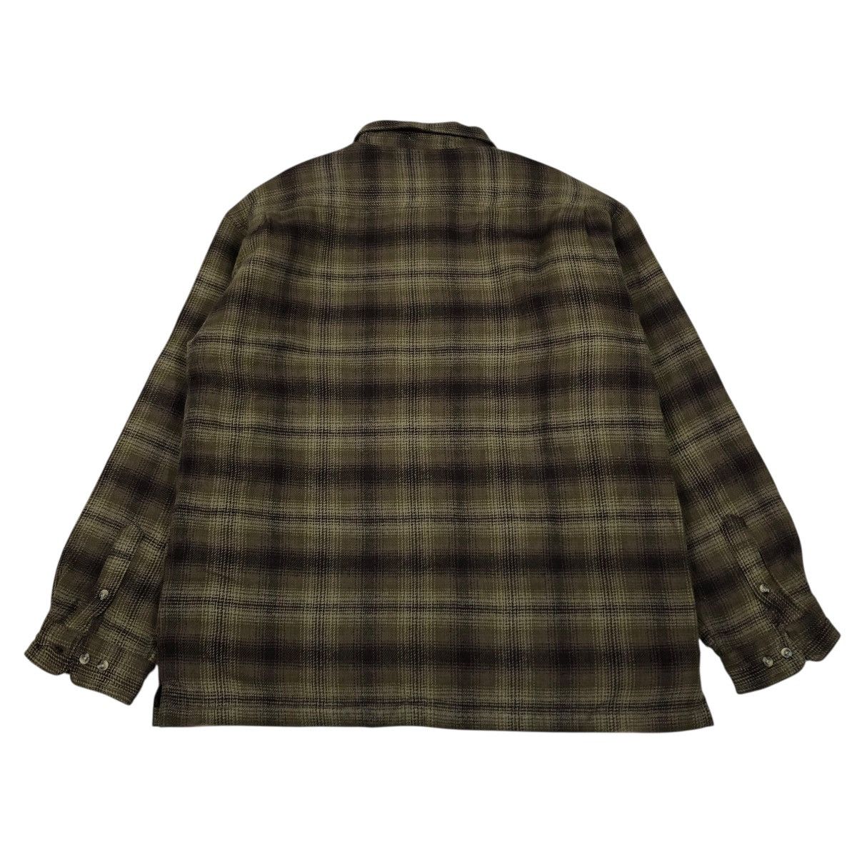 Japanese Brand 🔥VINTAGE WORK SHIRT CHORE JACKET KANSAI JEANS TARTAN DESIGN Size US XL / EU 56 / 4 - 2 Thumbnail