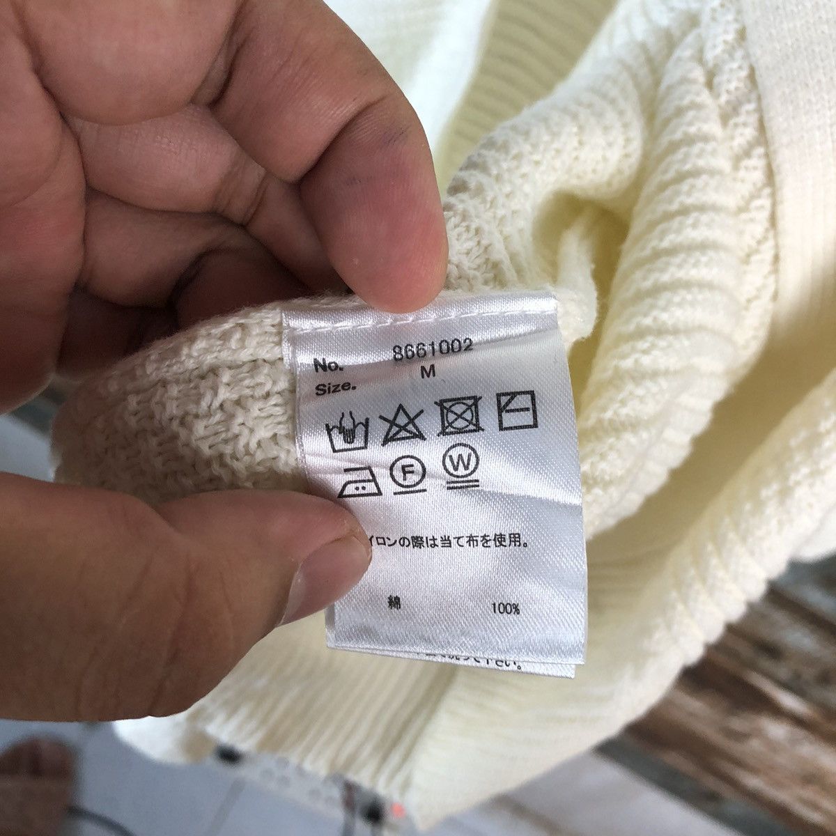Vintage Le Cois White Cardigan Knitwear #A1662 Size US M / EU 48-50 / 2 - 11 Thumbnail