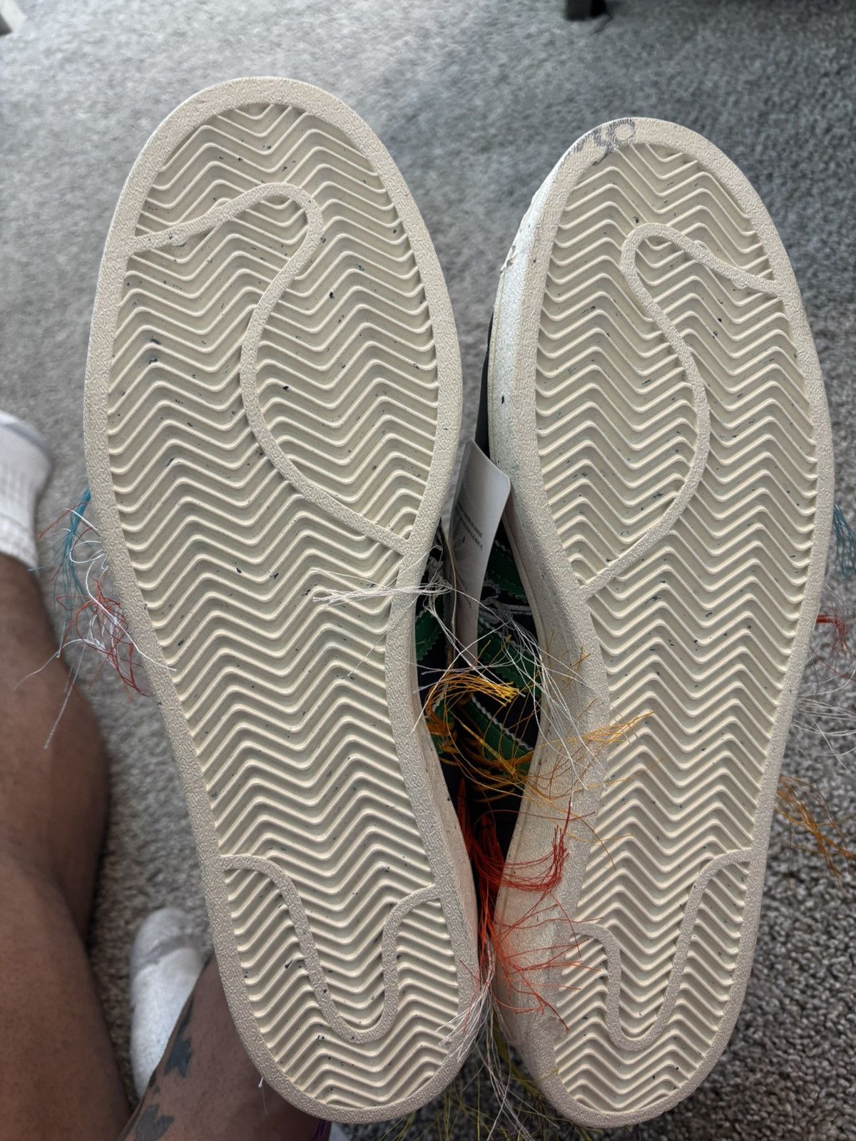 Adidas sean wotherspoon x adidas superstars Size US 12 / EU 45 - 6 Thumbnail