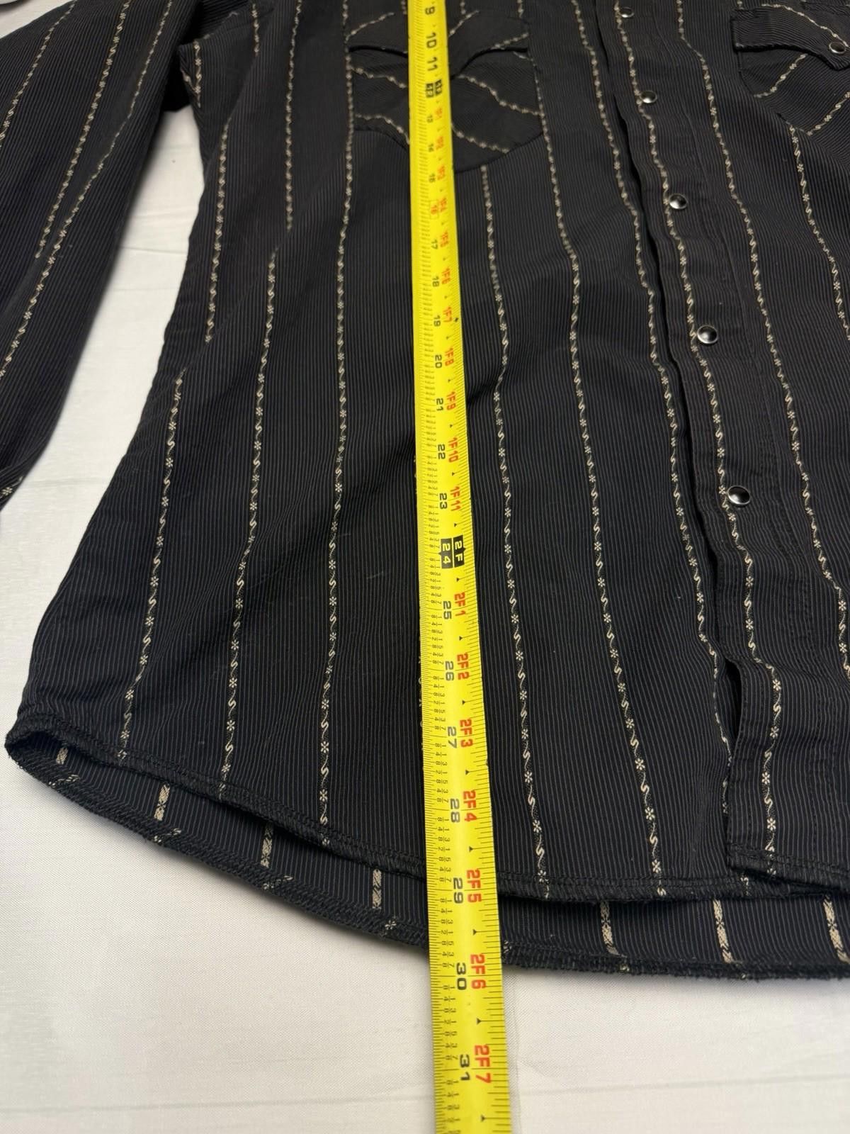 Wrangler VTG Wrangler Men's Shirt L Stripe Pearl Snap Rodeo Western Size US L / EU 52-54 / 3 - 7 Thumbnail