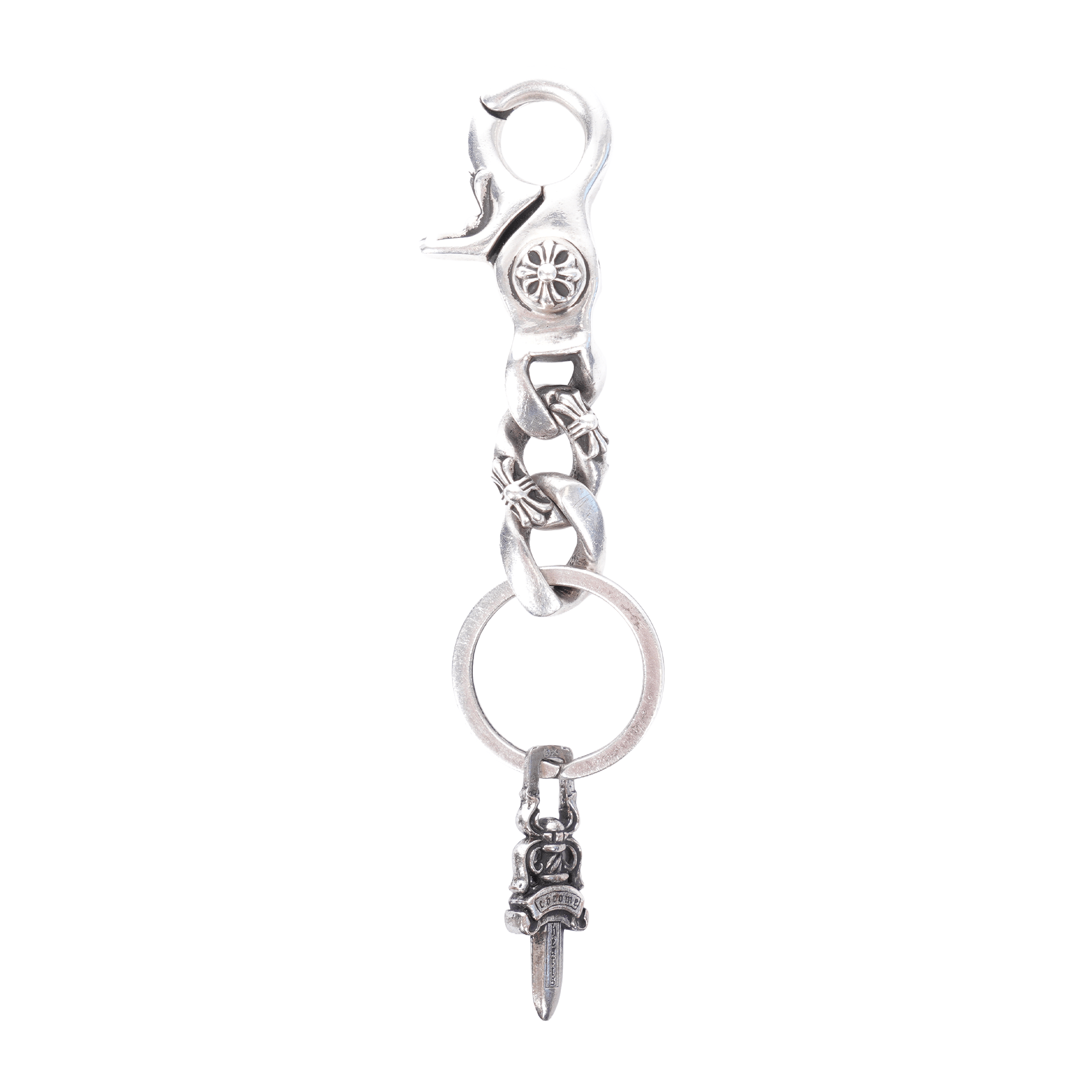 Chrome Hearts Chrome Hearts Fancy Link Keychain | Grailed