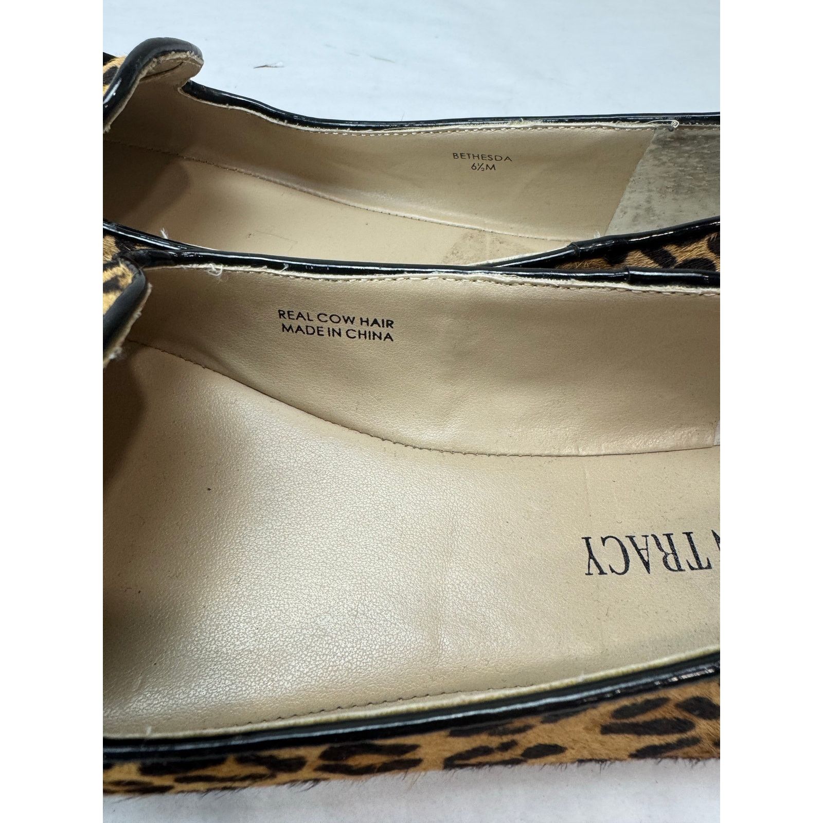 Ellen Tracy Vtg Cow Hair Ellen Tracy Leopard Ballet Flat Bethesda 6.5 Size US 6.5 / IT 36.5 - 6 Thumbnail