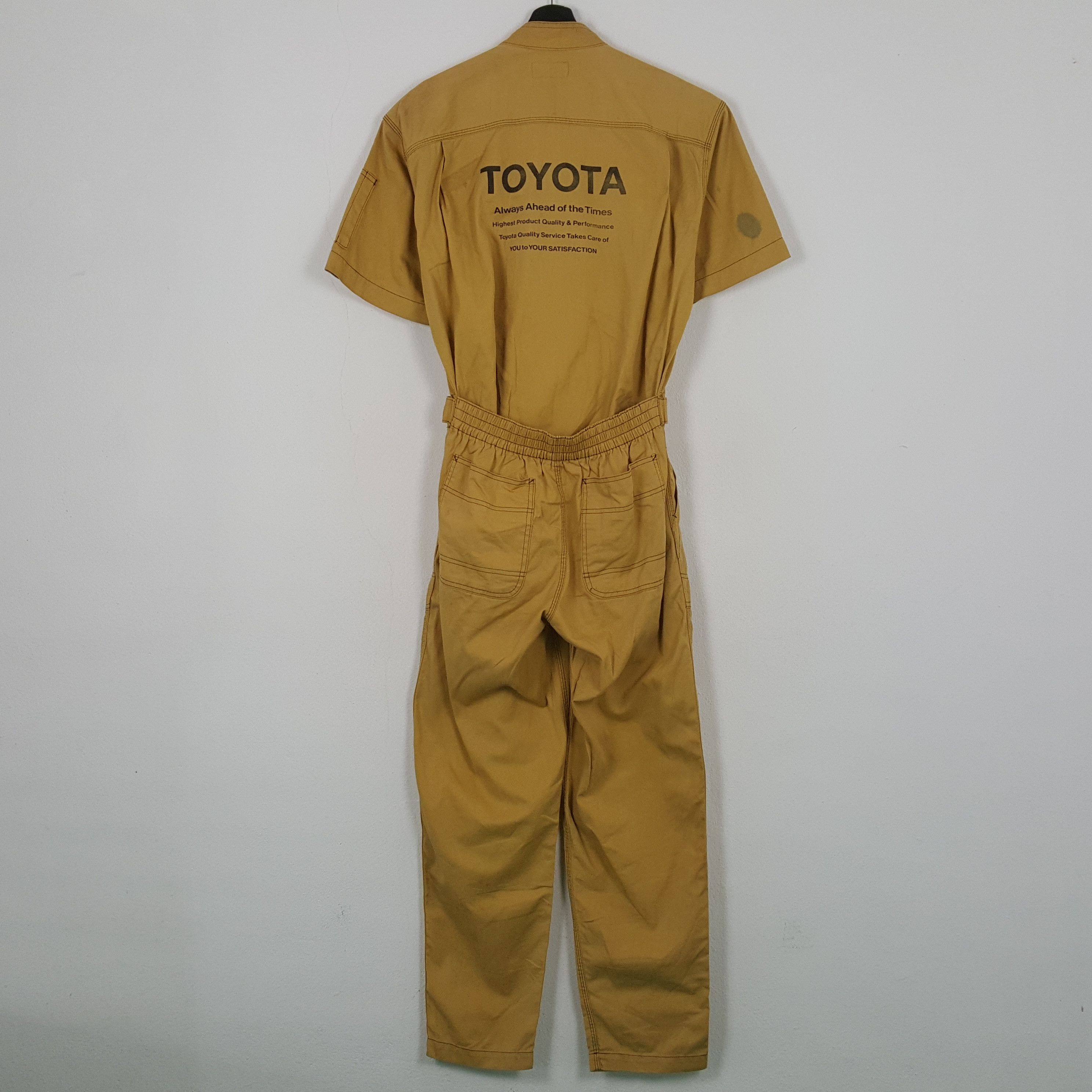 Japanese Brand Toyota Workwear Motorsports Coverall Jacket RR23 Size US M / EU 48-50 / 2 - 1 Thumbnail