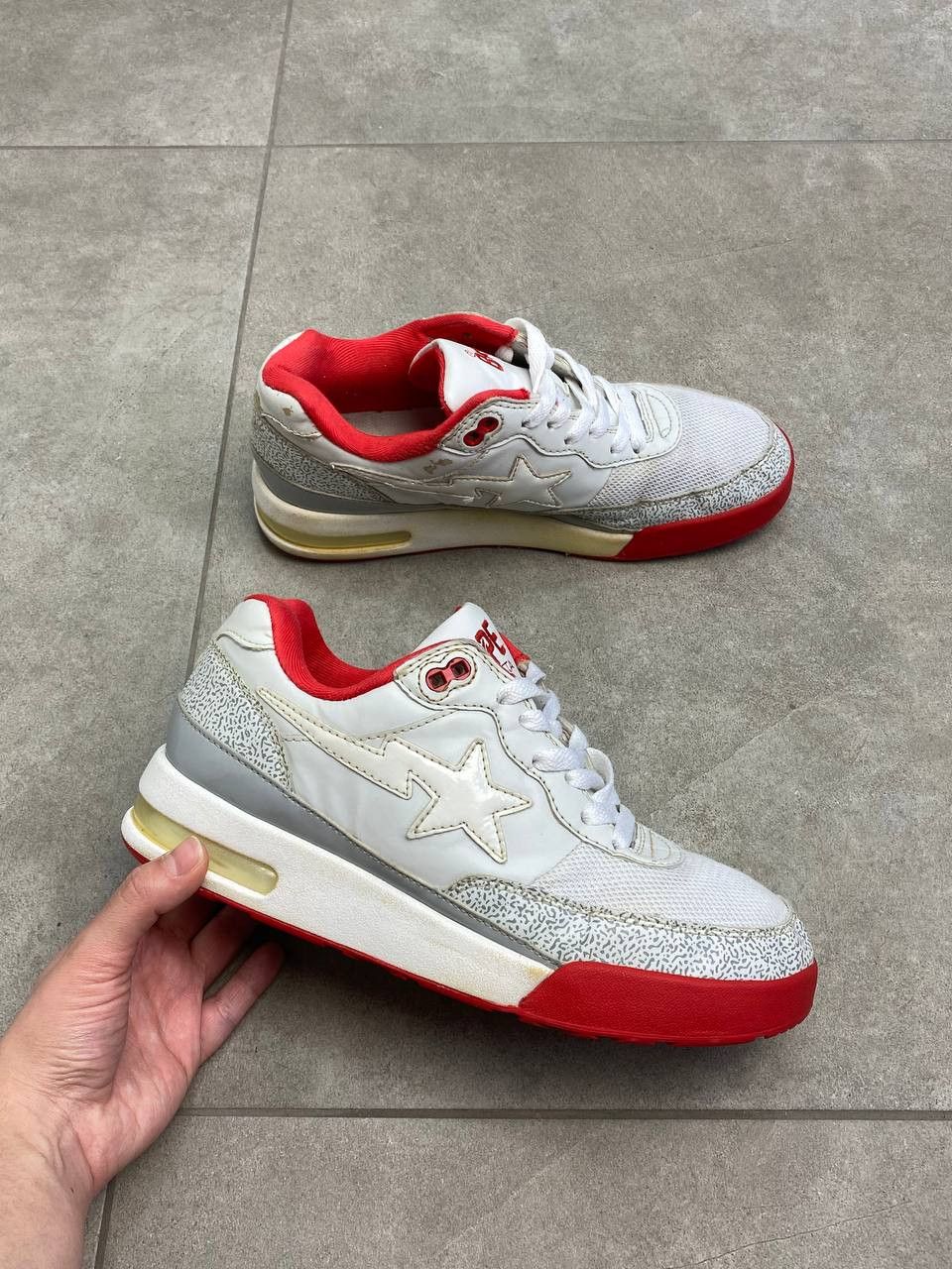 Bape Vintage BAPE STA by Nigo ROADSTA White Cement Camo Sneakers Size US 7.5 / EU 40-41 - 1 Thumbnail
