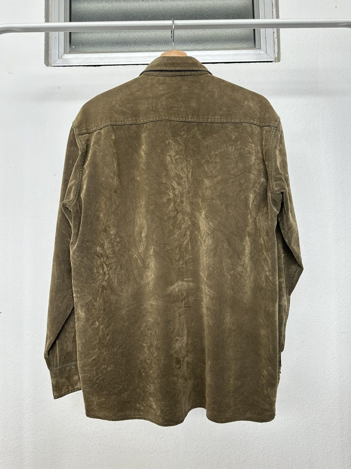 Kansai Yamamoto 00's Kansai Jeans moleskin denim shirt Size US L / EU 52-54 / 3 - 9 Thumbnail