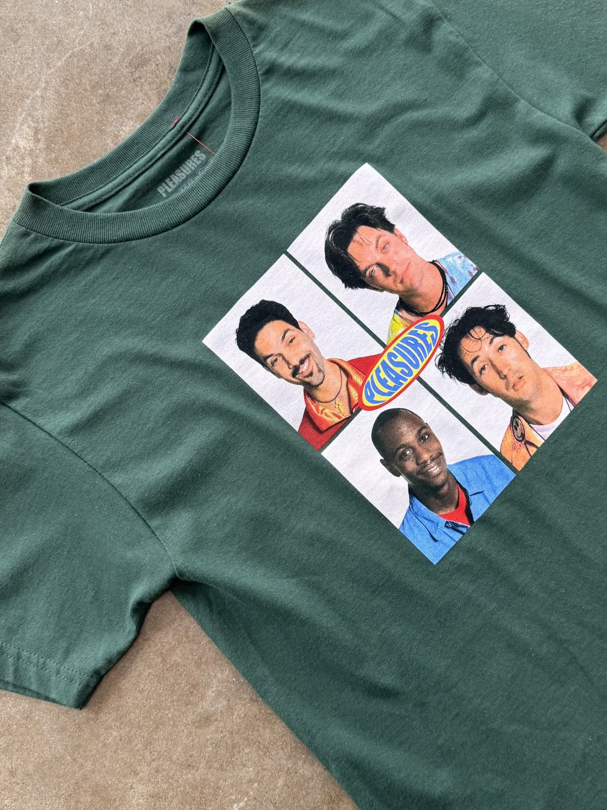 Pleasures Pleasures Dave Chappelle Cast Tee Green Size Small Size US S / EU 44-46 / 1 - 1 Thumbnail