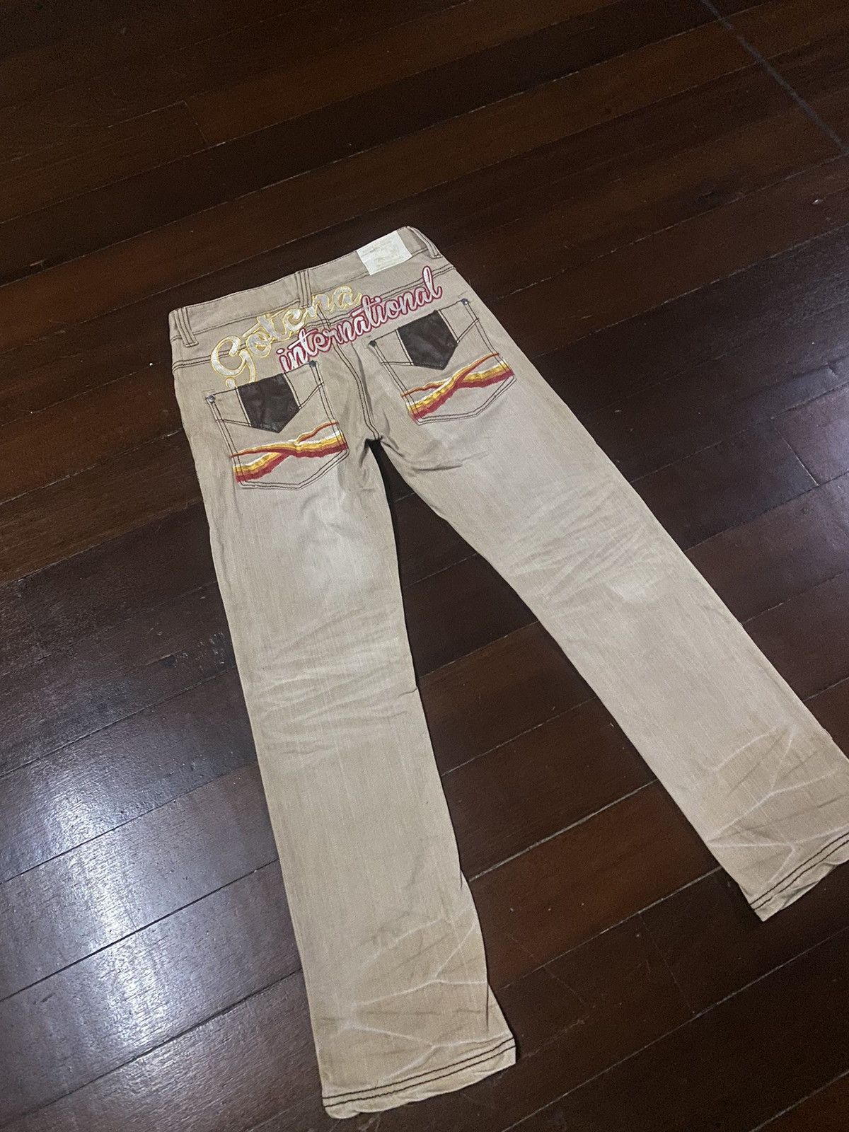 Gotcha FIRE 🔥 GOTCHA INTERNATIONAL EMBROIDERED BIG LOGO Size US 34 / EU 50 - 10 Thumbnail