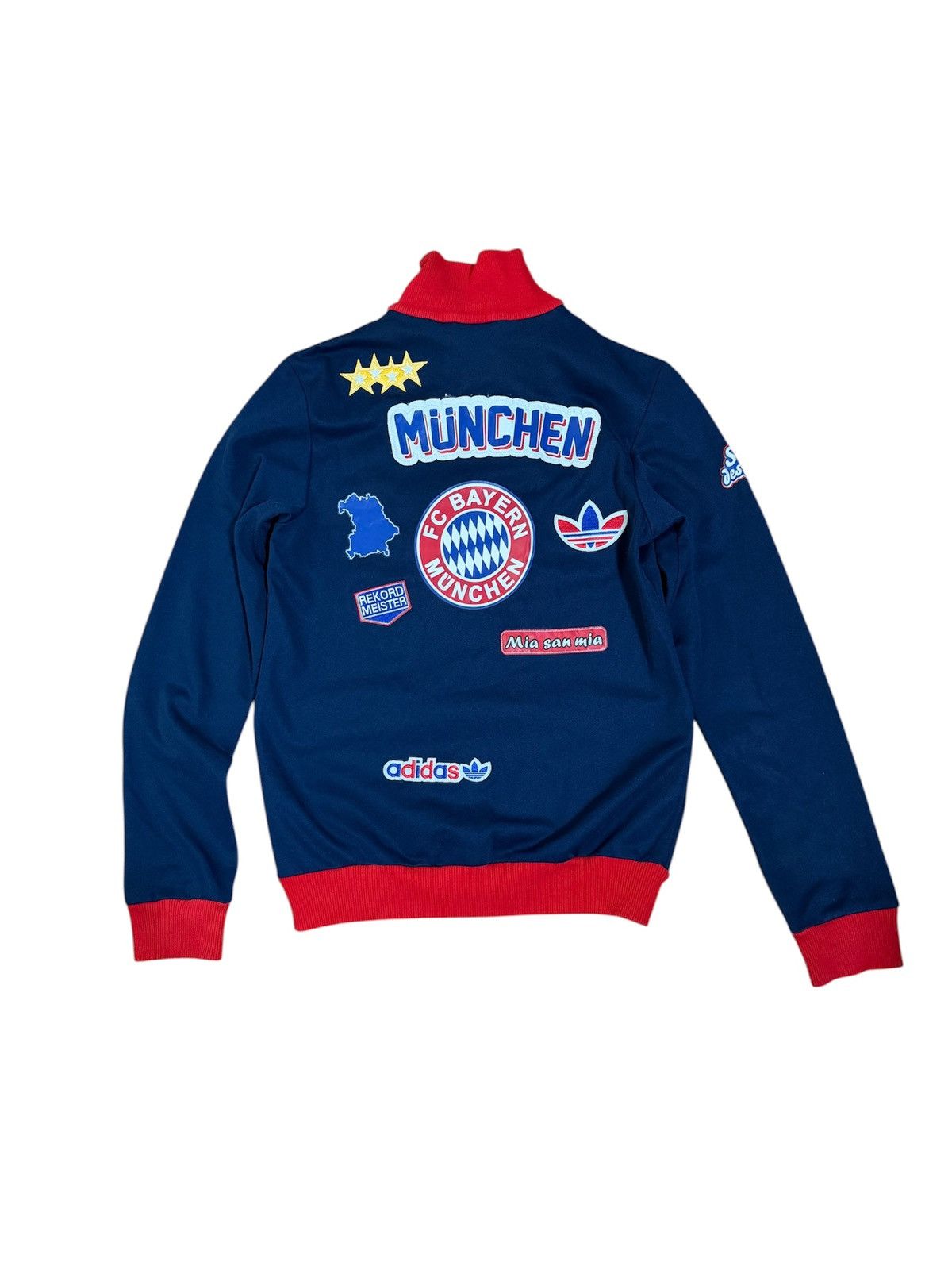 Adidas Vintage Adidas FC Bayern Munchen Zip Sweatshirt/Adidas Sweat Size US S / EU 44-46 / 1 - 1 Thumbnail