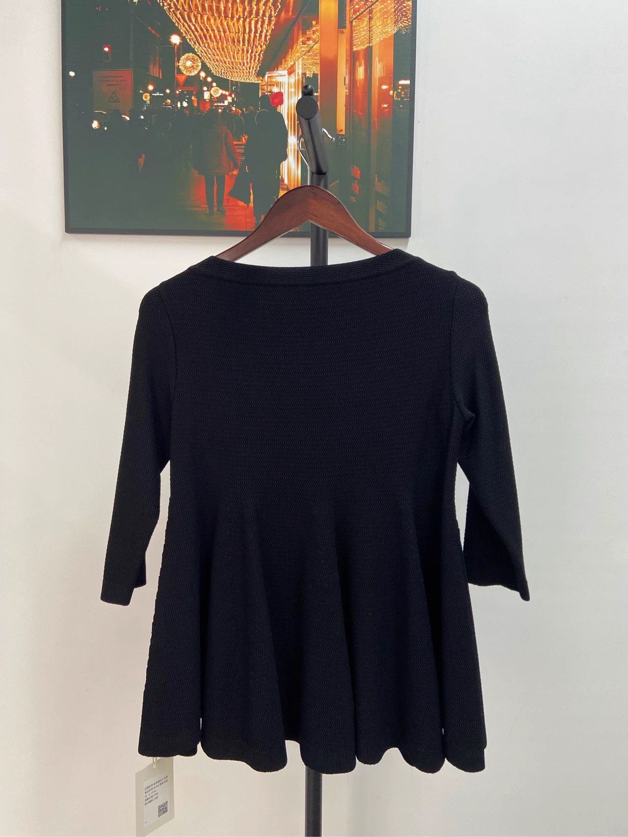 Alaia Alaia Black Knit Top 36 Size XS / US 0-2 / IT 36-38 - 2 Thumbnail