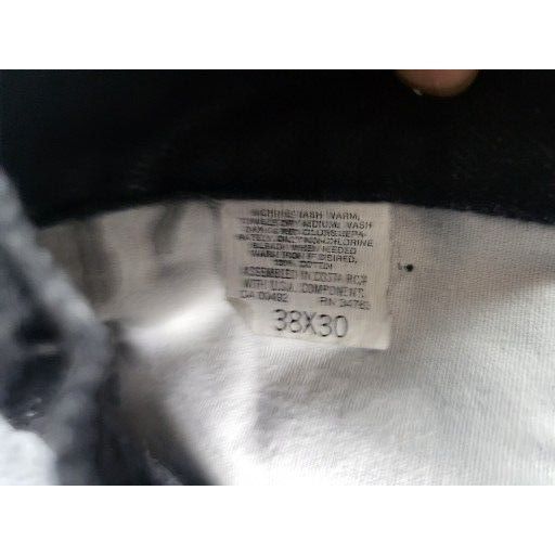 Lee Vintage Lee Genuine Jeans Men Sz 38X30 Black Straight Leg Wo Size US 38 / EU 54 - 5 Thumbnail