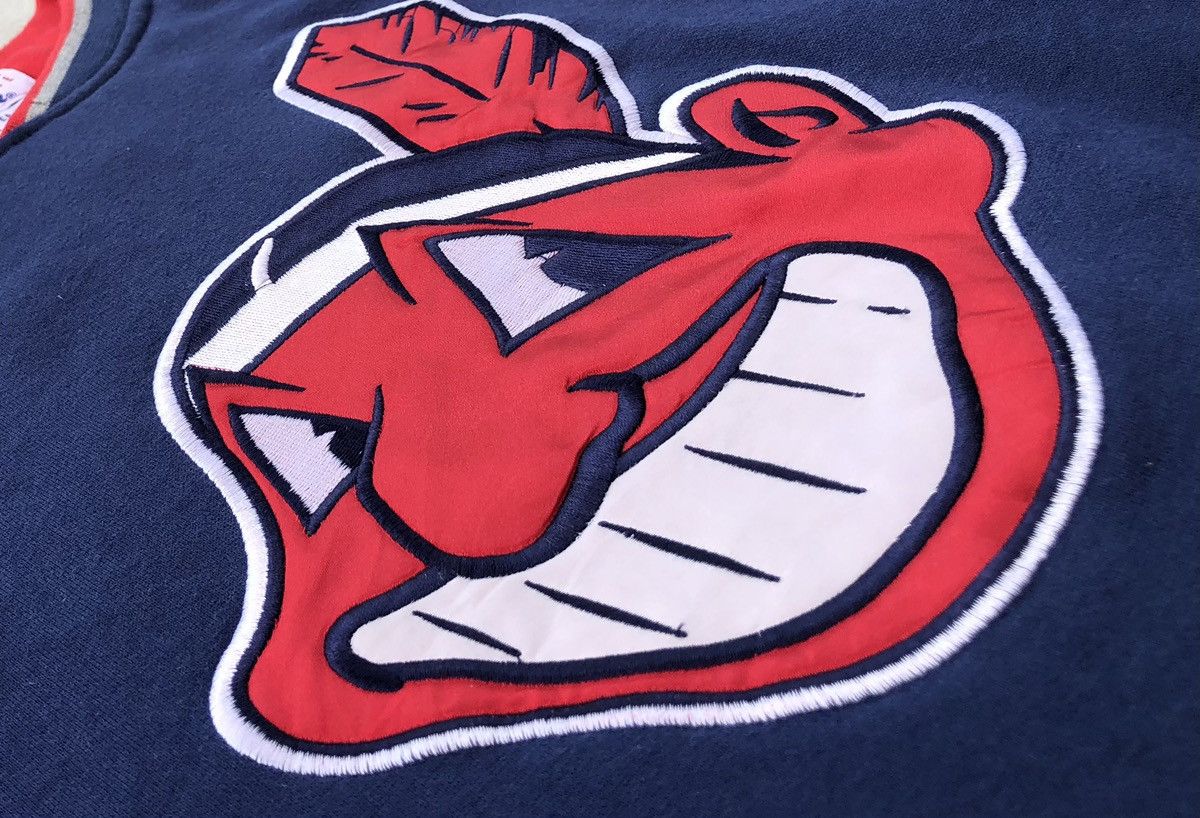 Starter Vintage Starter Cleveland Indians Crewneck Sweatshirt Size US XL / EU 56 / 4 - 5 Thumbnail