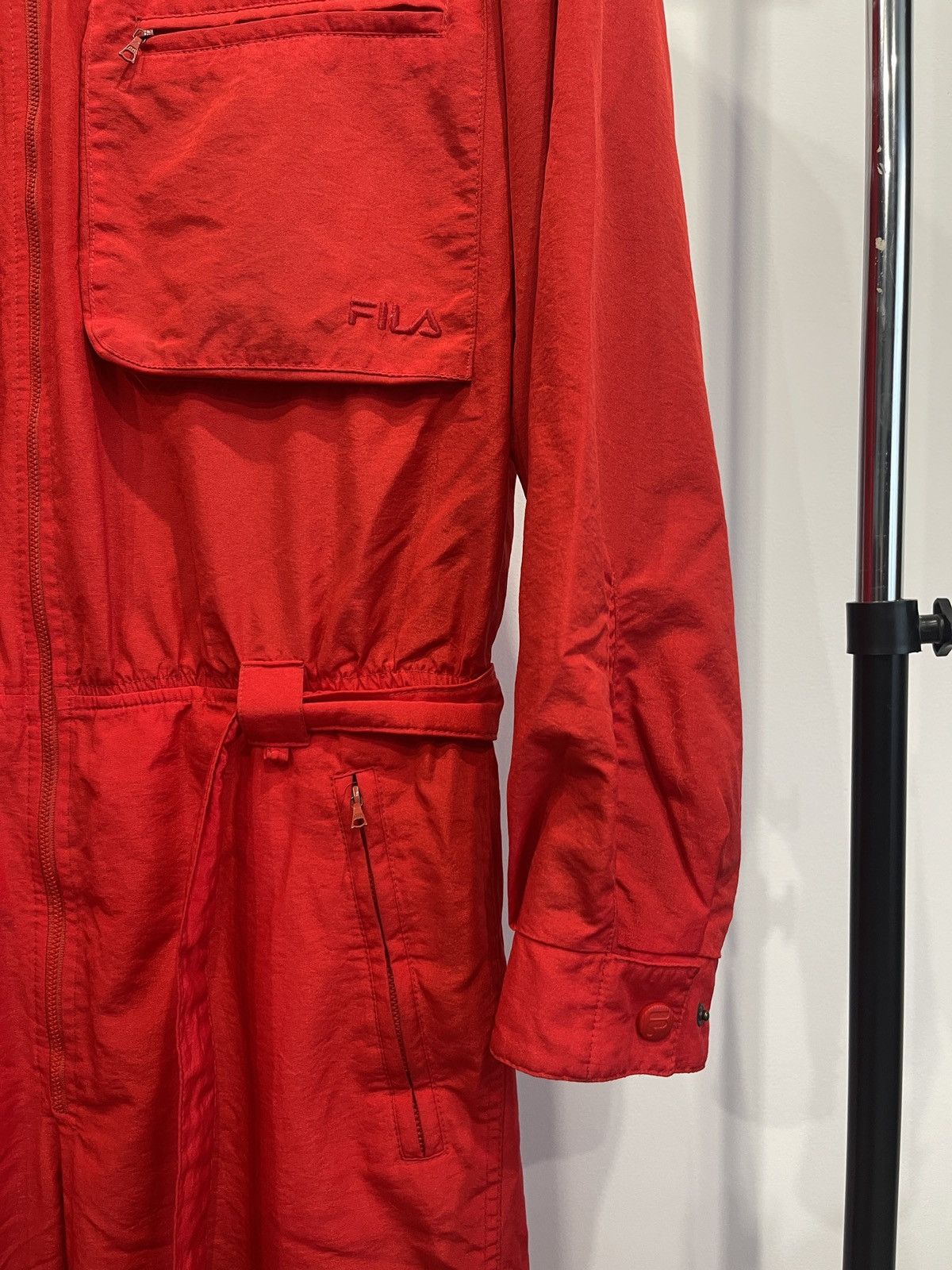 Fila 🔥1990s Archive Fila Jumpsuit overall thinsulate red L Size US 34 / EU 50 - 3 Thumbnail