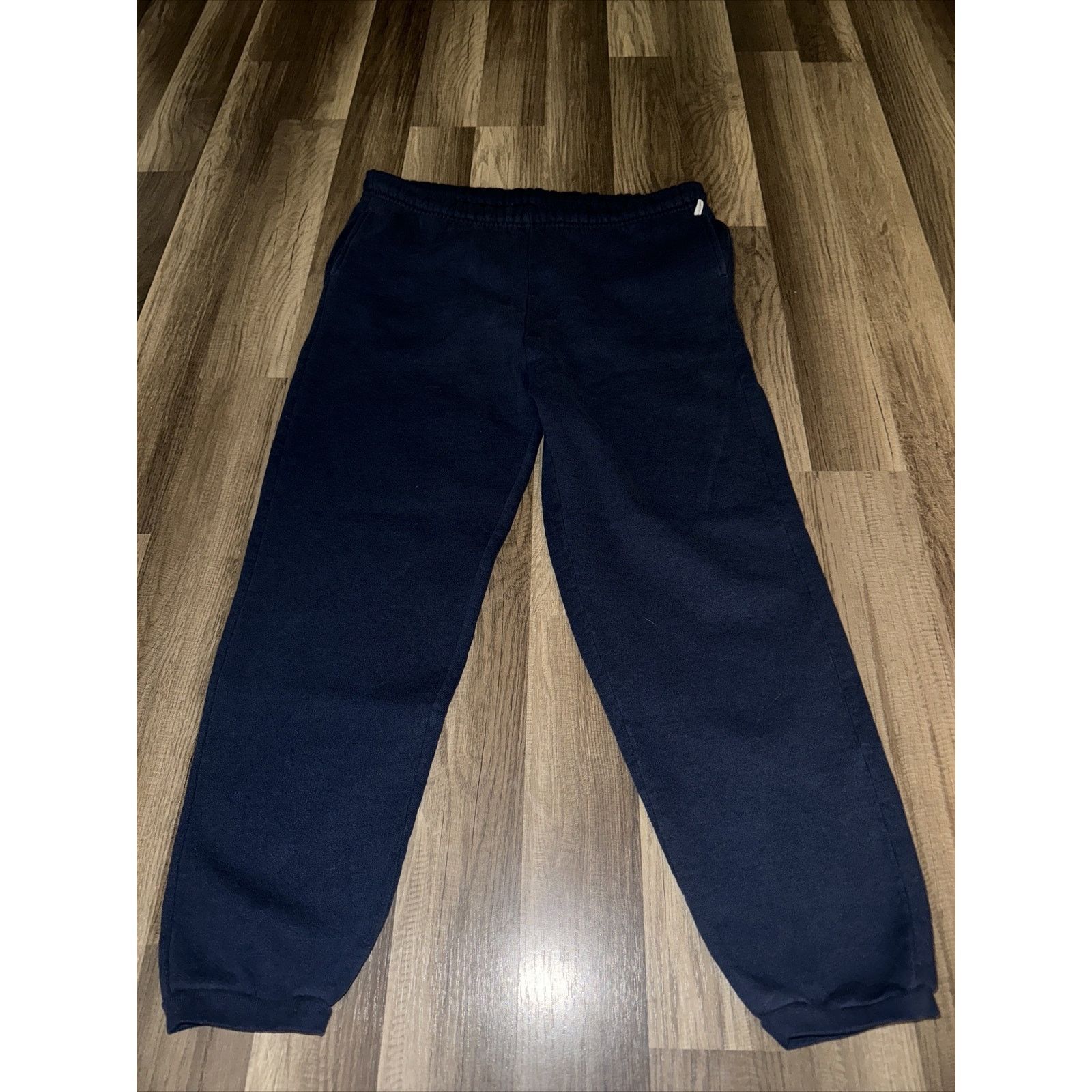 Russell Athletic × Vintage Russell Athletic Sweatpants Made In USA Navy Blue M 36x28 Size US 36 / EU 52 - 1 Thumbnail