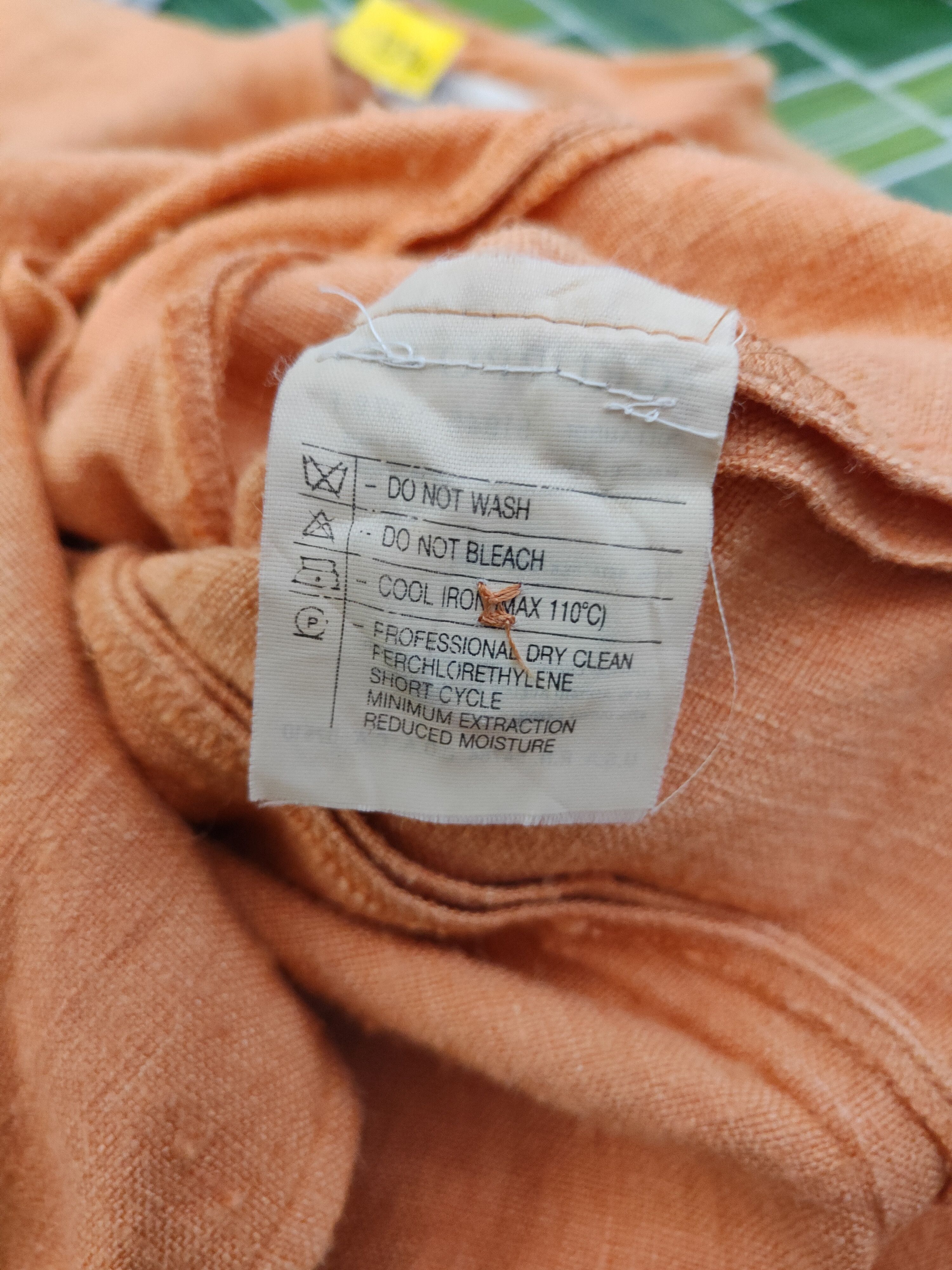 Christian Dior Monsieur DL Christian Dior Orange Short Sleeve Blazers #1394 Size XL / US 12-14 / IT 48-50 - 12 Thumbnail