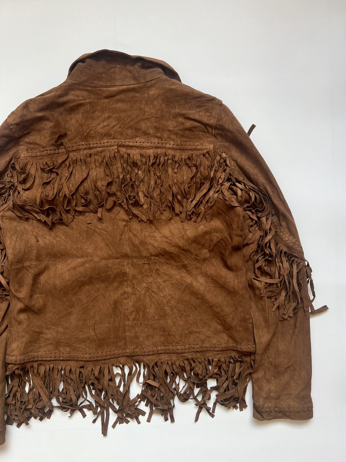 GOOSECRAFT Goosecraft Suede Western Cowboy Leather Jacket Size S / US 4 / IT 40 - 8 Thumbnail
