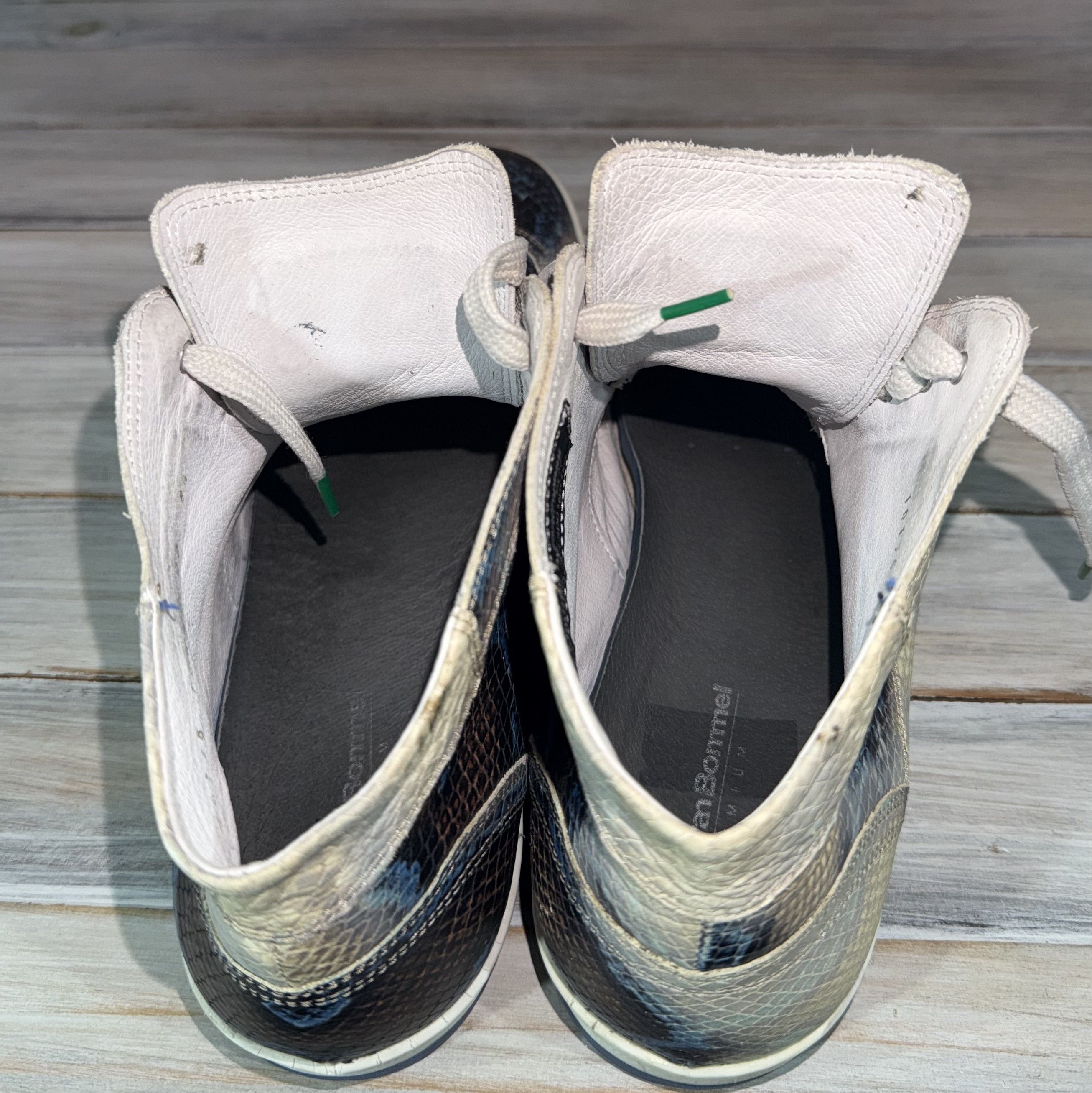 Floris van Bommel FLORIS VAN BOMMEL Limited Awesomeness Leather High Trainers Size US 9.5 / EU 42-43 - 25 Thumbnail