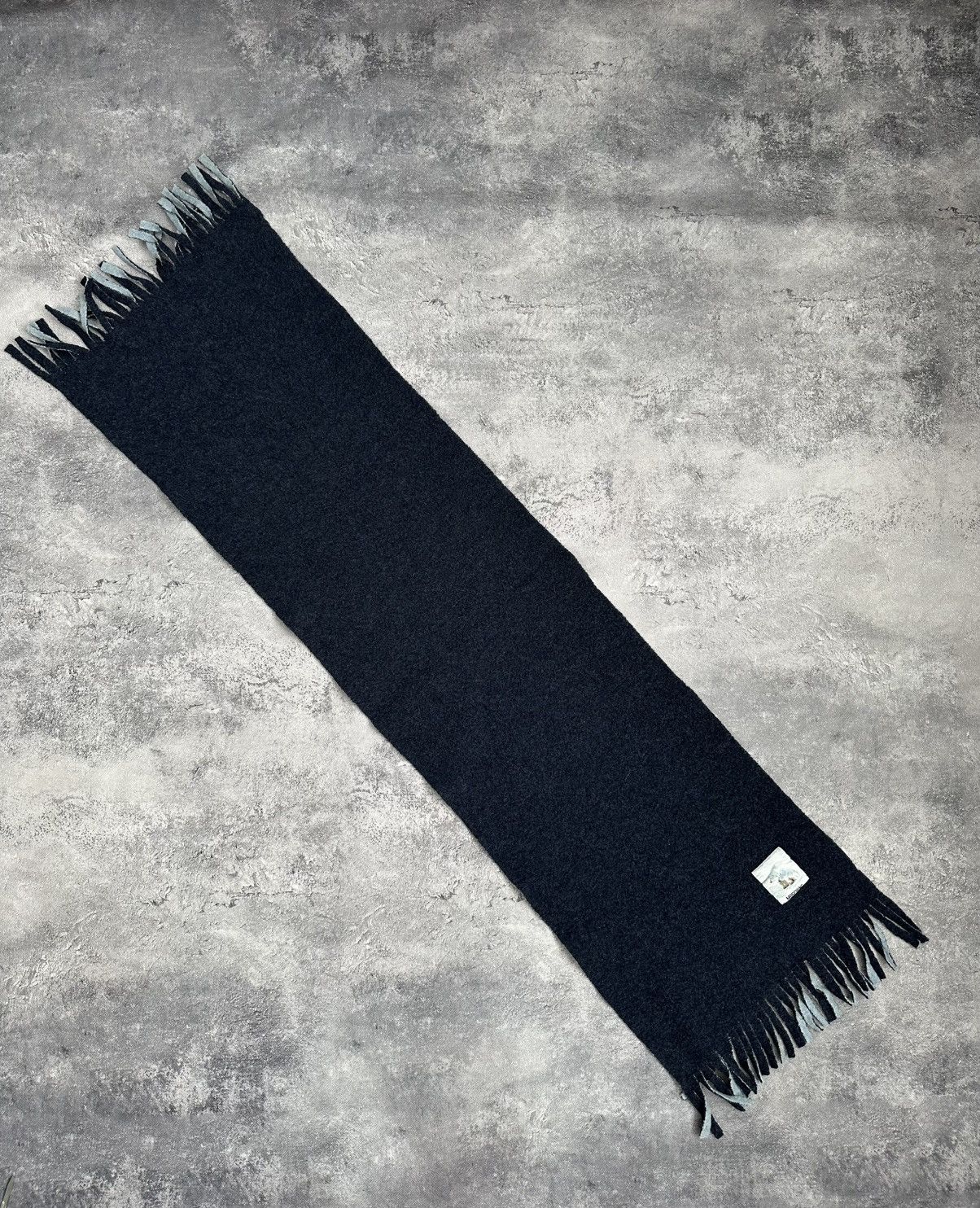 Moschino Moschino Vintage Wool Scarf Bear Logo Muffler Neckwear Italy Size ONE SIZE - 5 Thumbnail