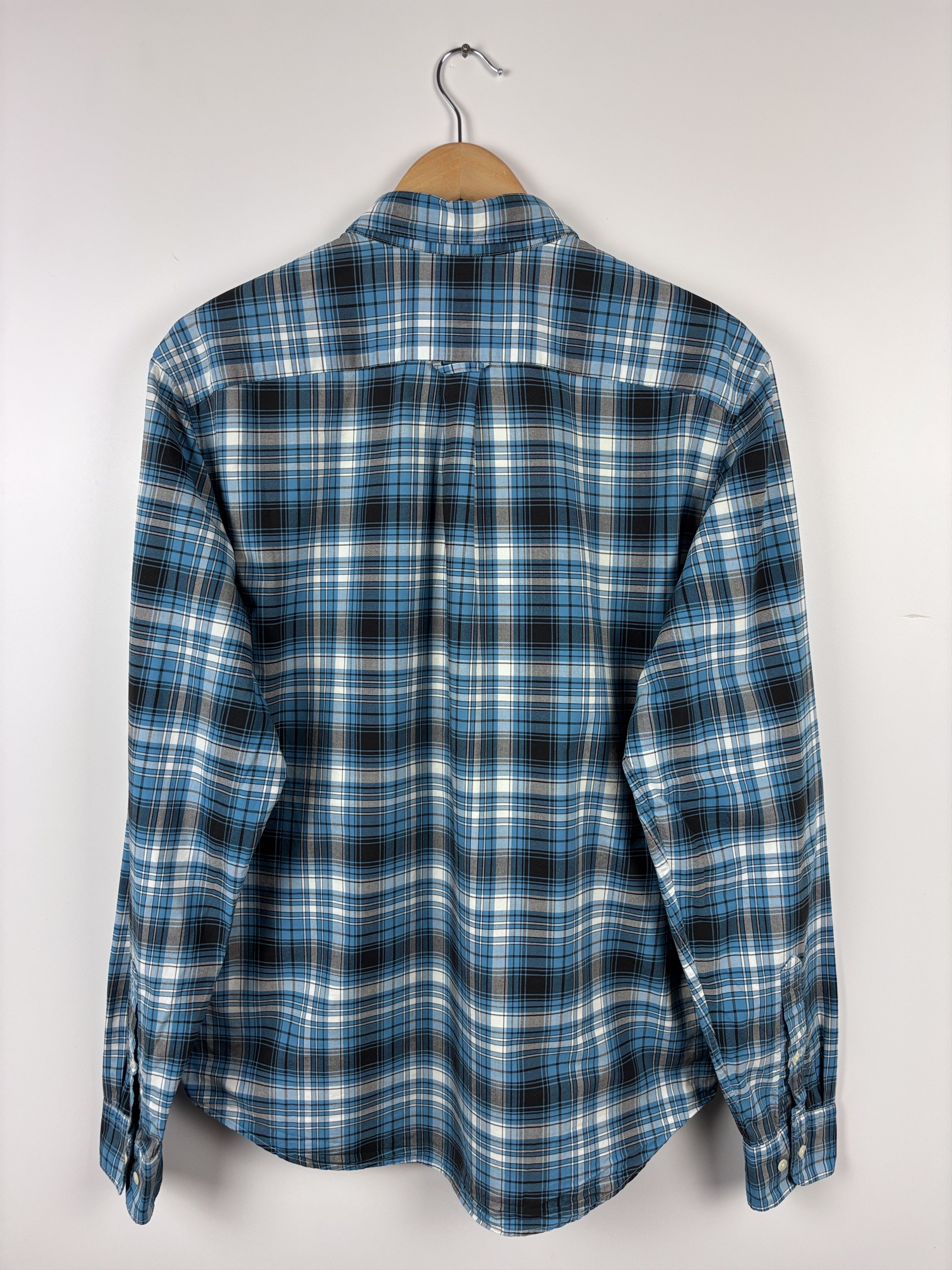 Lacoste Lacoste Live Flannel Plaid Button Down Shirt Regular 42 (L) Size US L / EU 52-54 / 3 - 4 Thumbnail