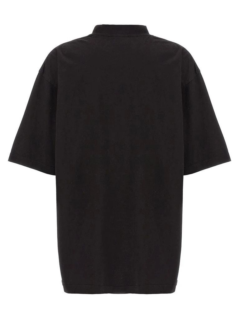 Balenciaga o1bcso1str0326 BB Classic T-Shirt Medium Fit in Black Size M / US 6-8 / IT 42-44 - 2 Thumbnail