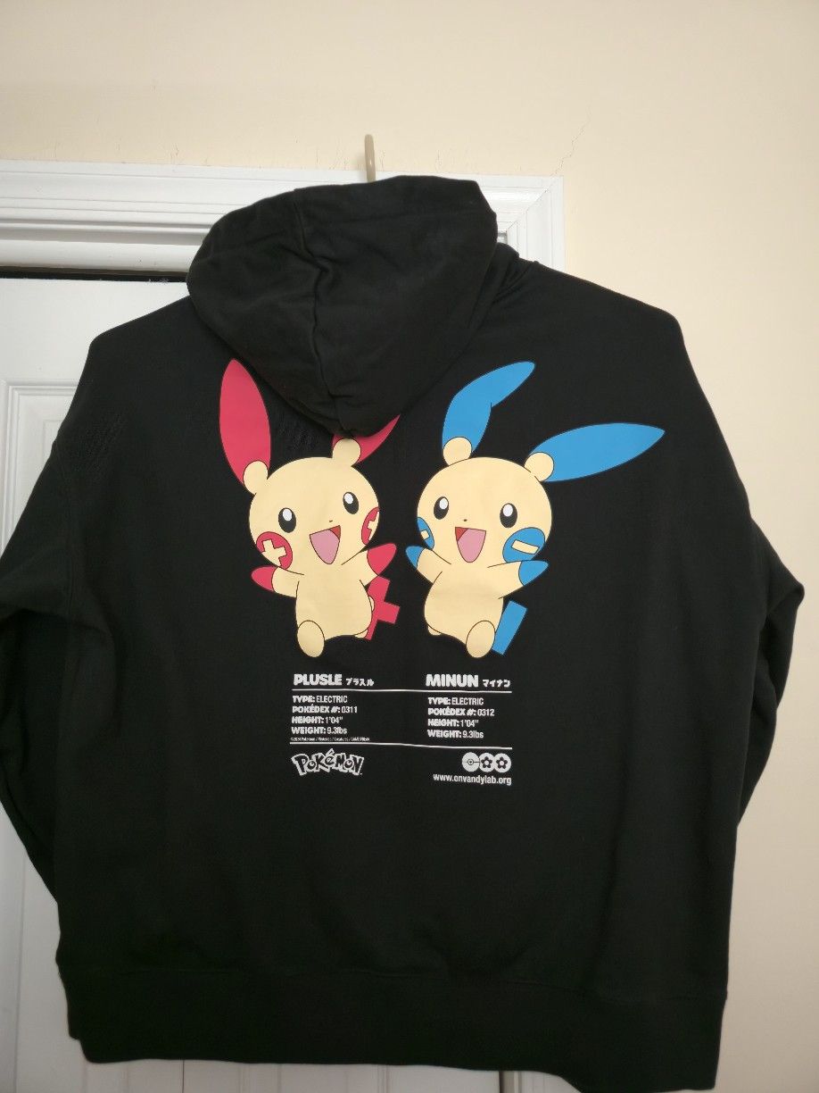 Vandy The Pink Vandy The Pink PLUSLE & MINUN HOODIE Size US XXL / EU 58 / 5 - 2 Thumbnail