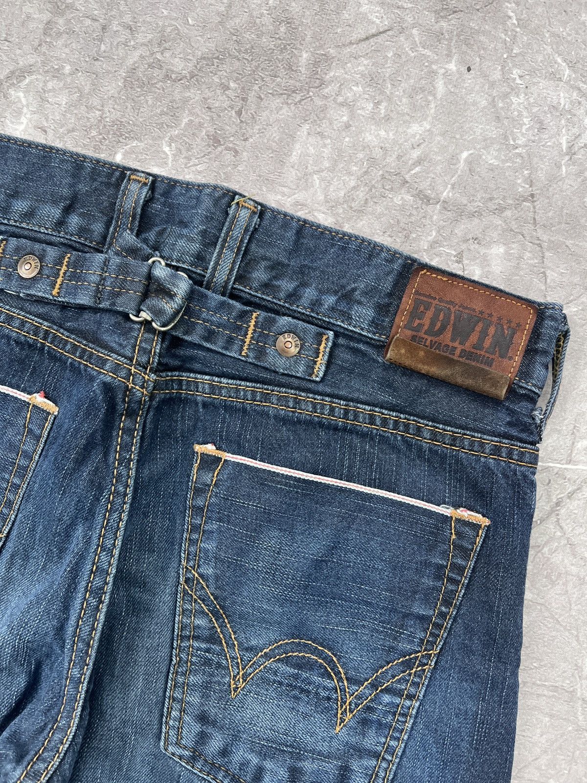 Denime × Edwin × Salvage EDWIN SK505 SELVAGE DENIM SIZE 28x32 Size US 28 / EU 44 - 13 Thumbnail