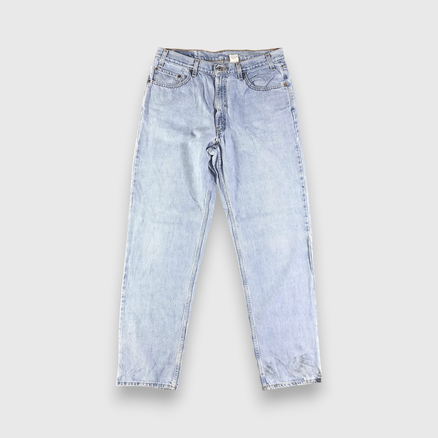 Levi's Vintage 90s Blue Wash Levis 550 Jeans-J2999 Size US 35 - 1 Thumbnail