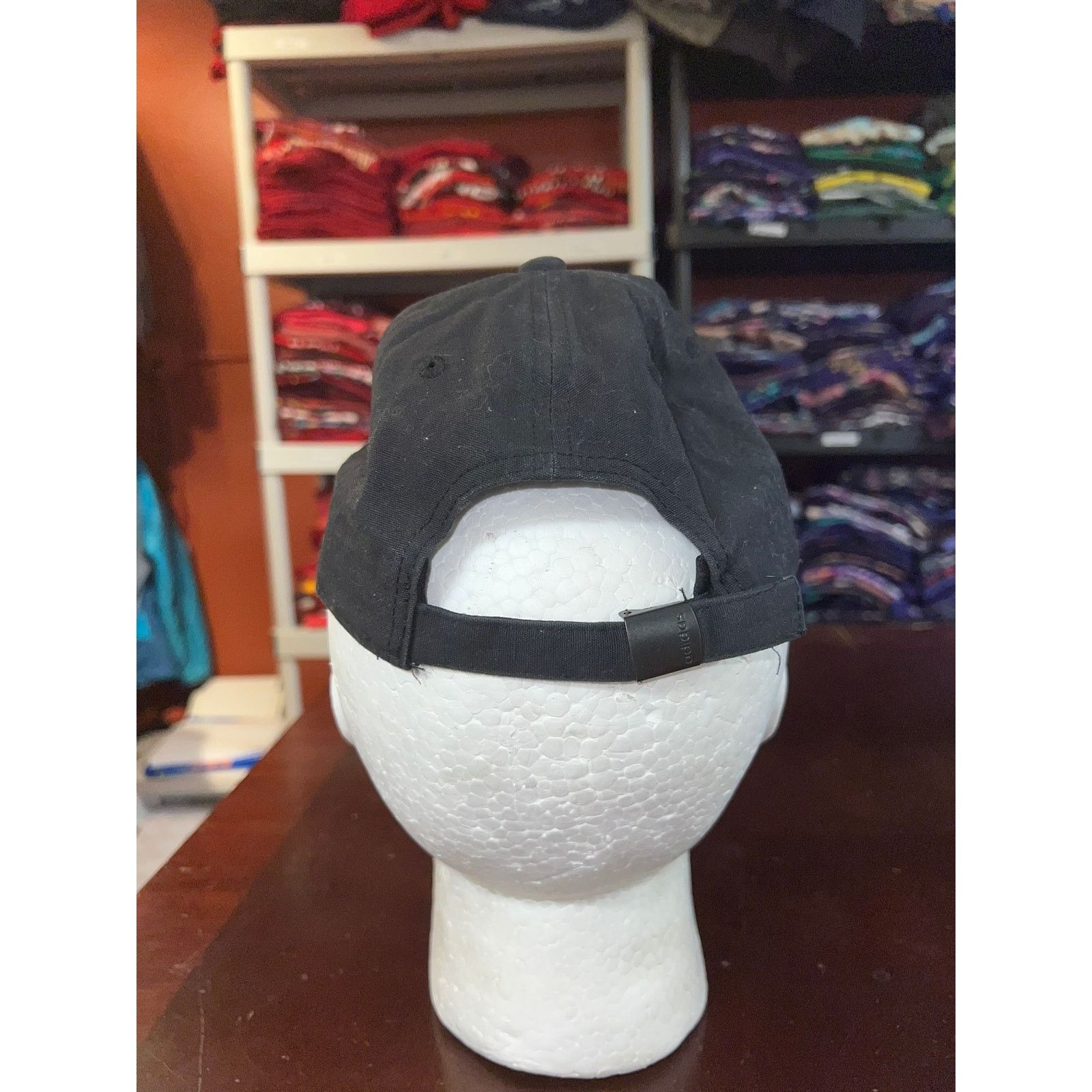 Vintage Womens Adidas Hat Impulse Cap Black Gold Lurex Women Cap OS Size ONE SIZE - 5 Thumbnail