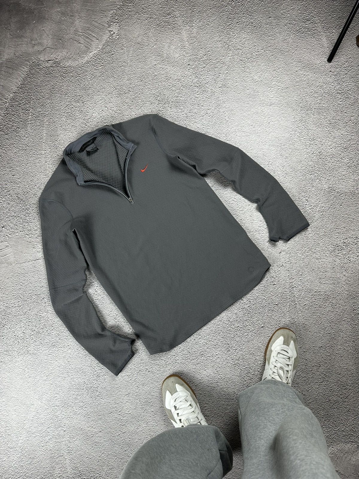 Vintage Nike Sphere Long Sleeve Zip Hoodie Sportwear Y2K