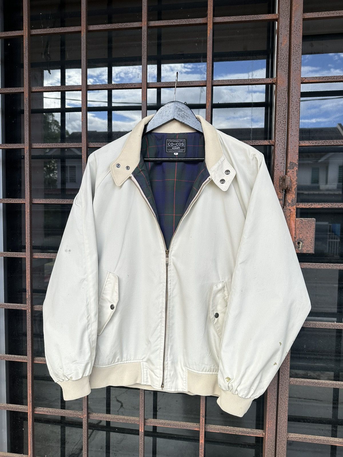 Vintage 👹Vintage Co-Cos Light Bomber Jacket Size US L / EU 52-54 / 3 - 1 Thumbnail