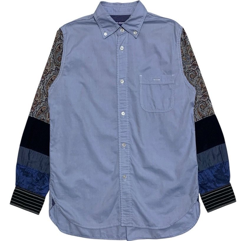 Comme des Garcons × Junya Watanabe Junya Watanabe men S/s17 Patchwork Sleeves shirt Size US S / EU 44-46 / 1 - 2 Thumbnail