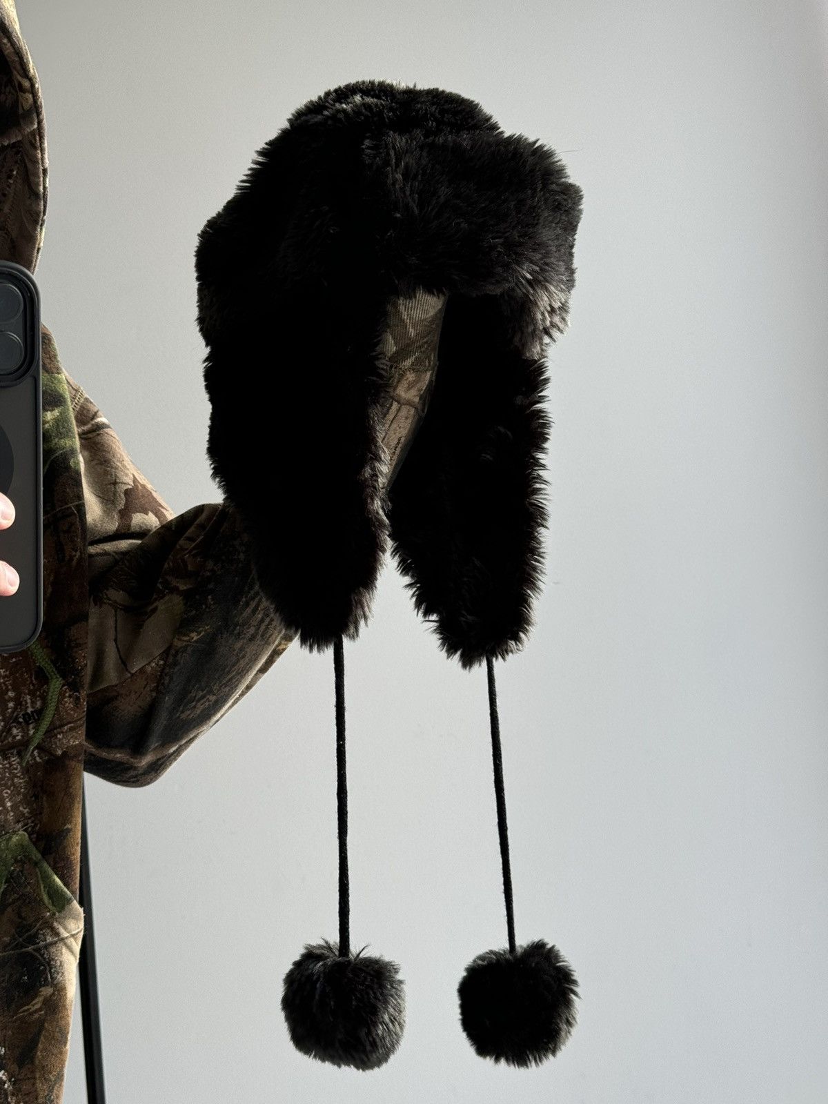 Hysteric Glamour × Japanese Brand Vintage fuzzy mohair japanese ushanka hat avant garde Size ONE SIZE - 13 Thumbnail
