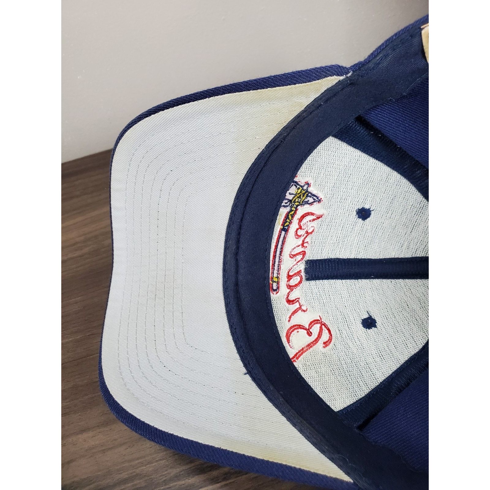 Starter × Vintage Atlanta Braves Starter Cap Hat Strap Back Baseball Cap Size ONE SIZE - 9 Thumbnail