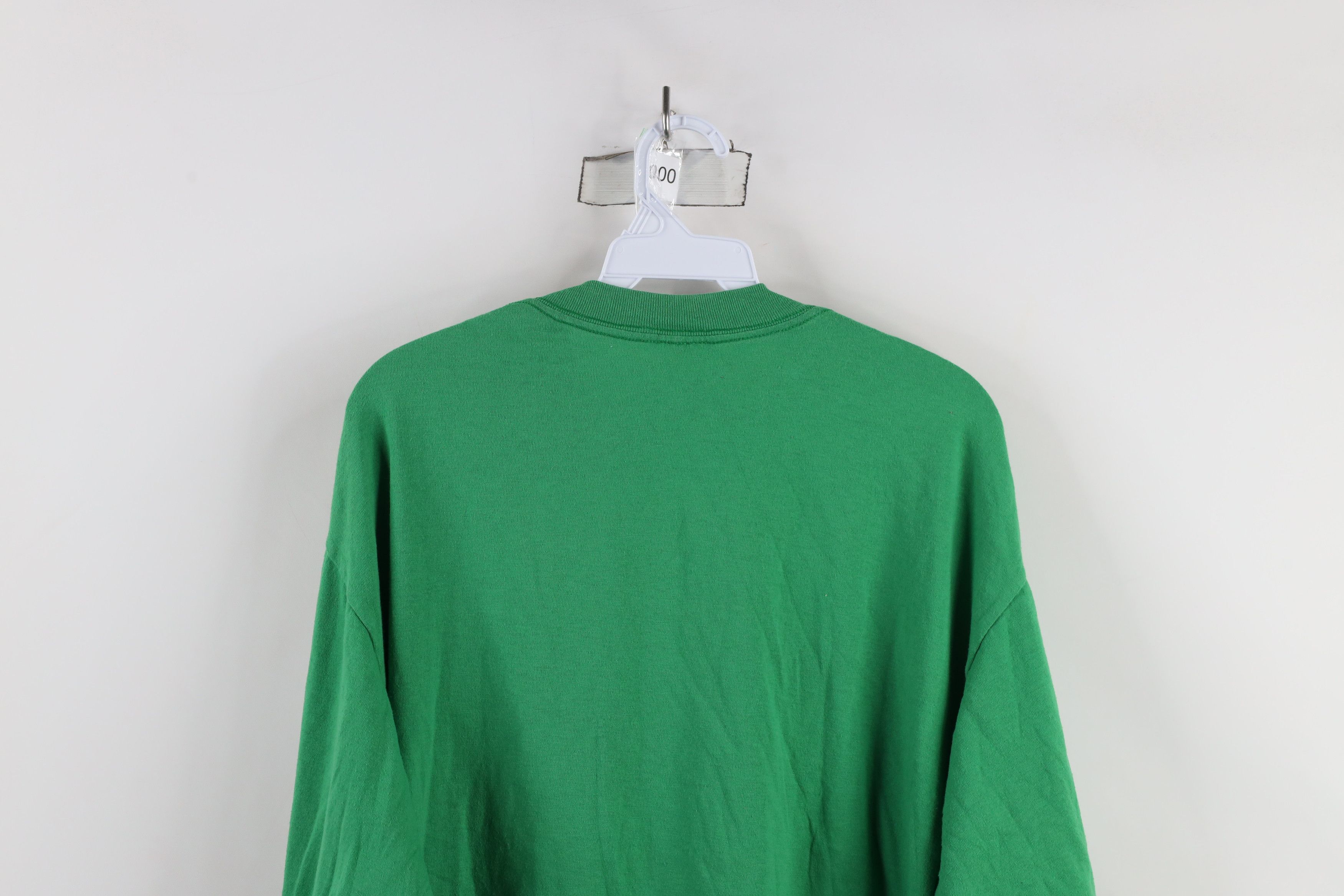 Vintage Vintage 90s Pizza and Subs Long Sleeve T-Shirt Green USA Size US XXL / EU 58 / 5 - 12 Thumbnail