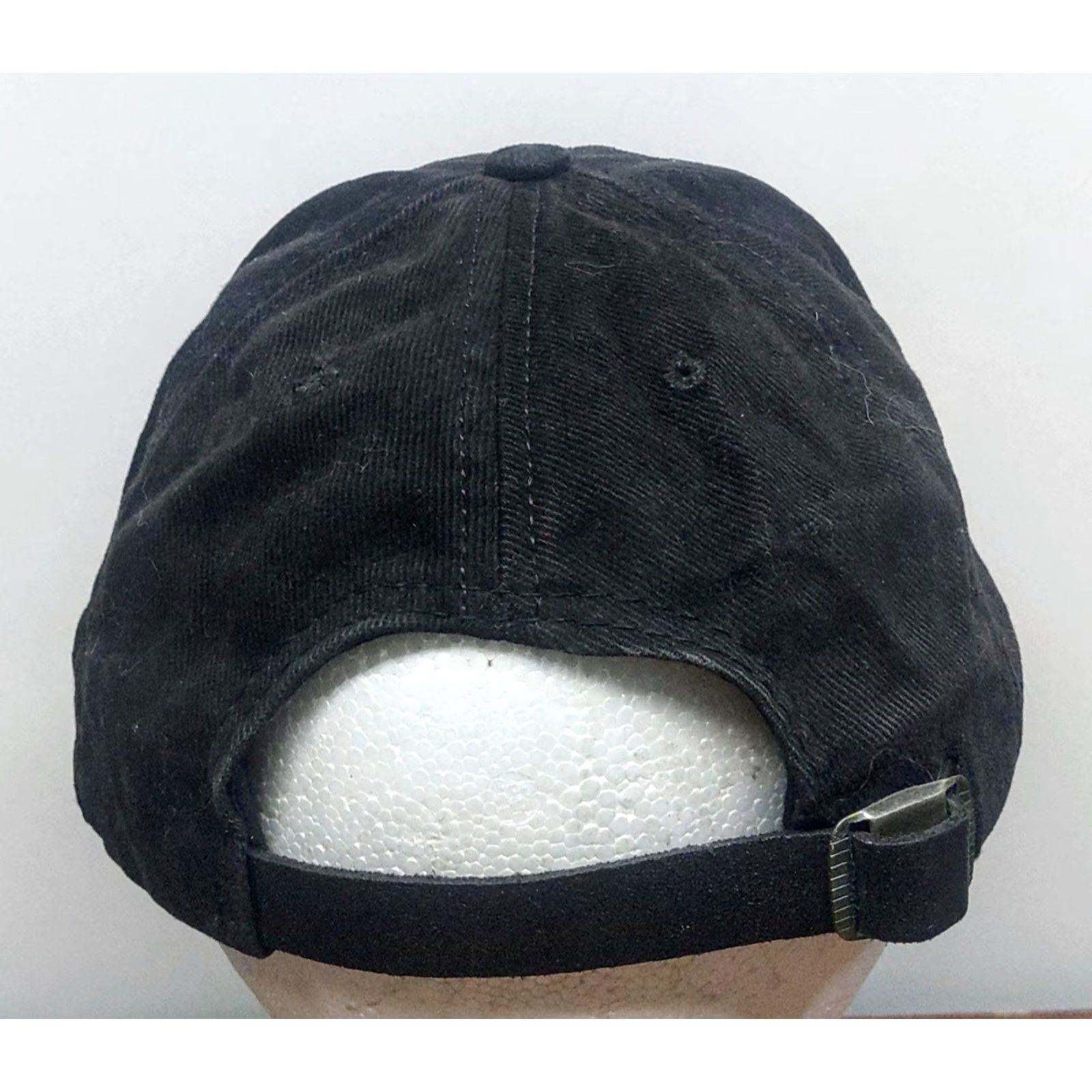 Star Wars VTG Star Wars Ball Cap Black Embroidery USA Strapback One Size Men Cotton Polyester Knit Adjustable 90s Marlin Tease Lucasfilm Baseball Hat Size ONE SIZE - 5 Thumbnail