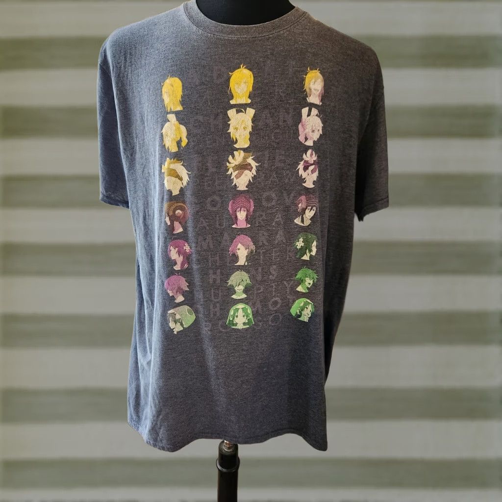 Vintage Crunchyroll Shirt XL Gray Rokka Braves the Six Flowers Unisex Anime Size Size US XL / EU 56 / 4 - 1 Thumbnail