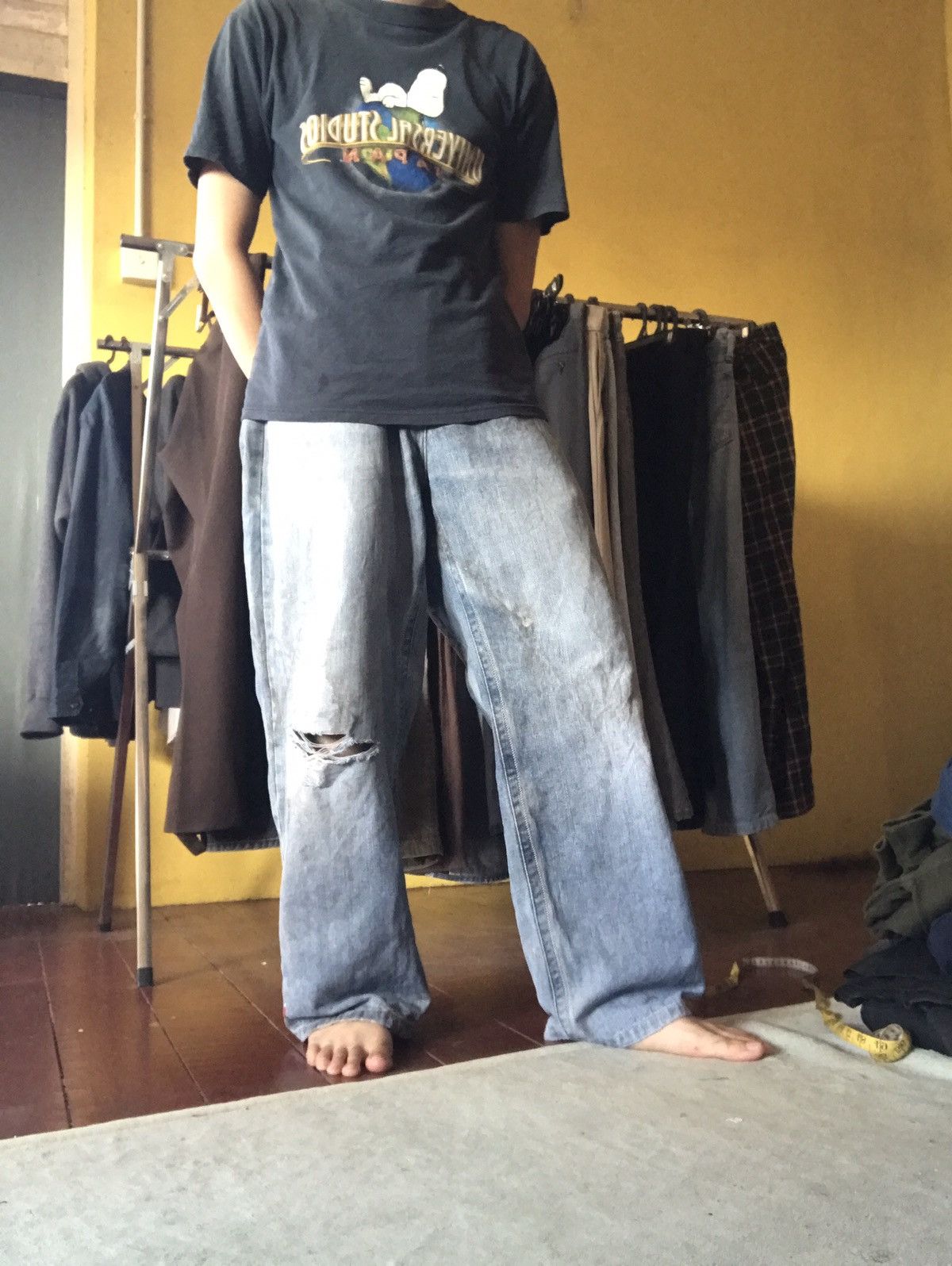 Coogi Coogi Baggy Distressed Ripped Jean Size US 34 / EU 50 - 15 Thumbnail