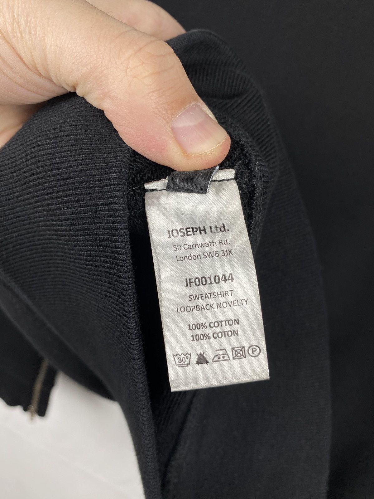 Joseph Joseph Men Sweatshirt Loopback Novelty Zips size M Size US M / EU 48-50 / 2 - 12 Thumbnail