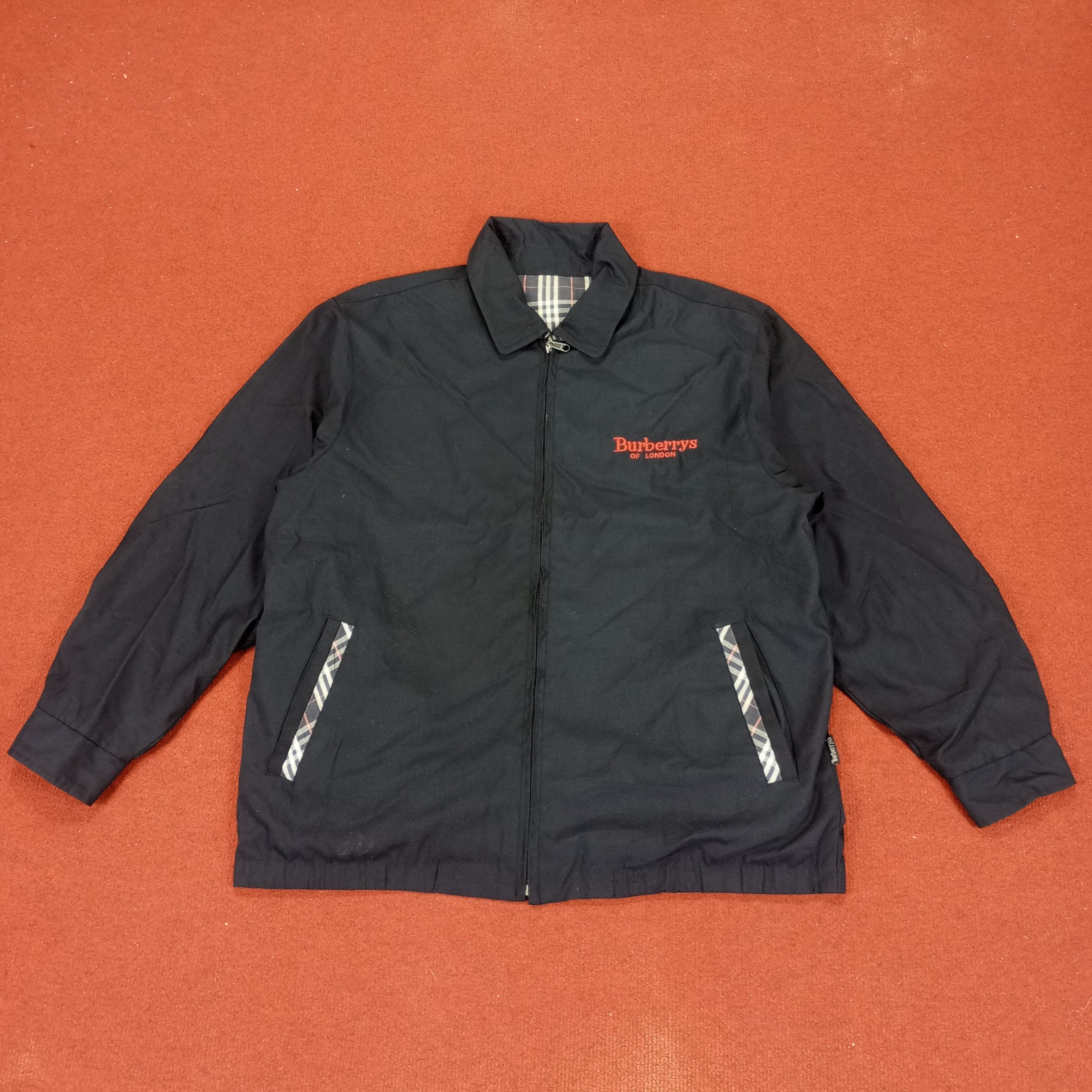 Burberrys Of London Reversible Jacket Nova Check Design