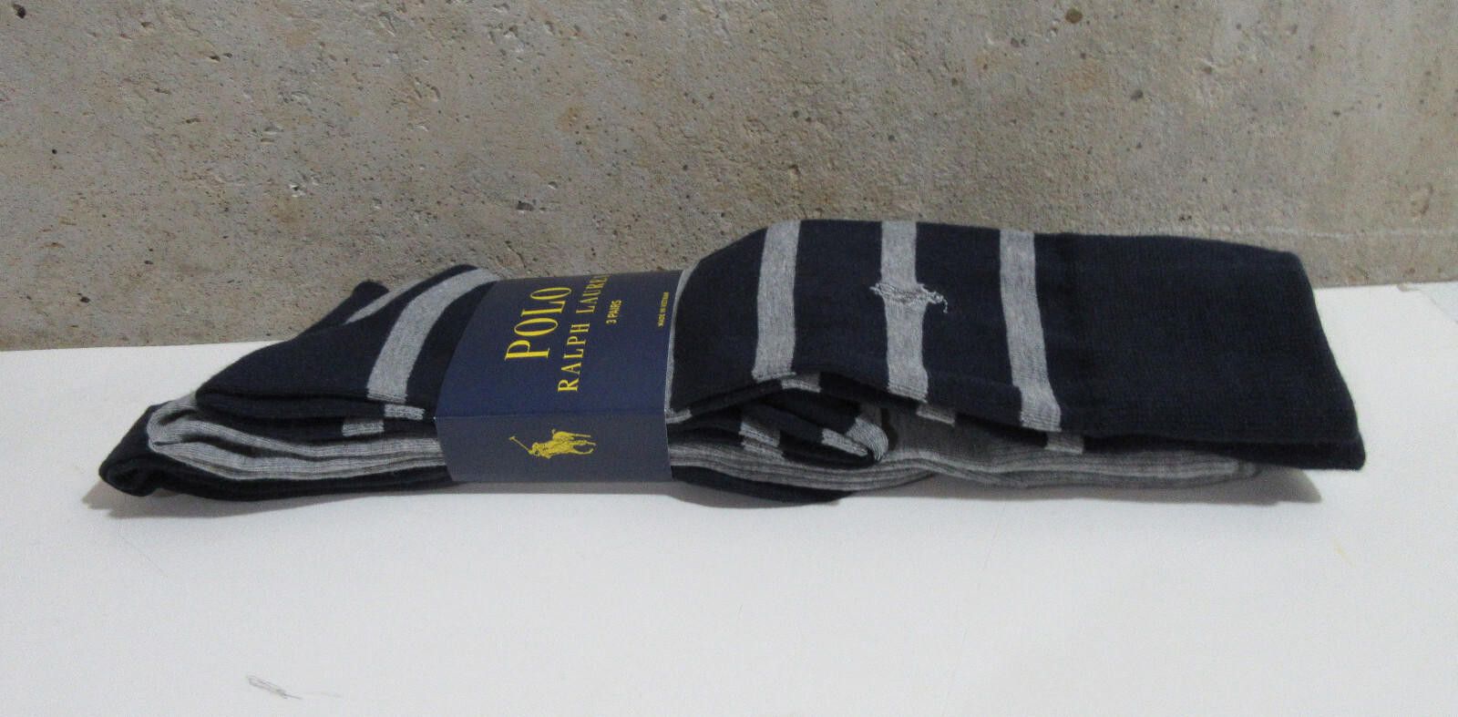 Polo Ralph Lauren Polo Ralph Lauren Mens Trouser Dress Socks 3 pack Size ONE SIZE - 8 Thumbnail