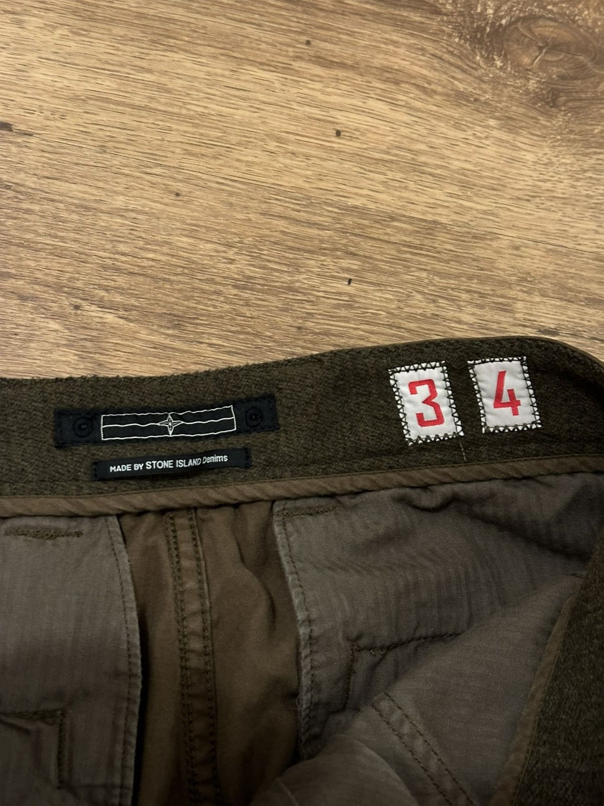 Stone Island × Vintage Stone Island Denims A/W 2008 trousers Size US 34 / EU 50 - 7 Thumbnail