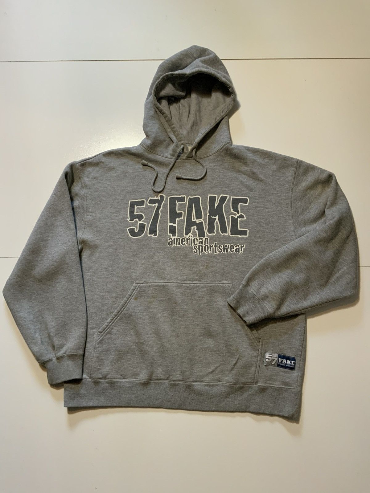 Vintage 90s 57 Fake Subject To Change Without Notice Skate Hoodie Size US XL / EU 56 / 4 - 1 Thumbnail