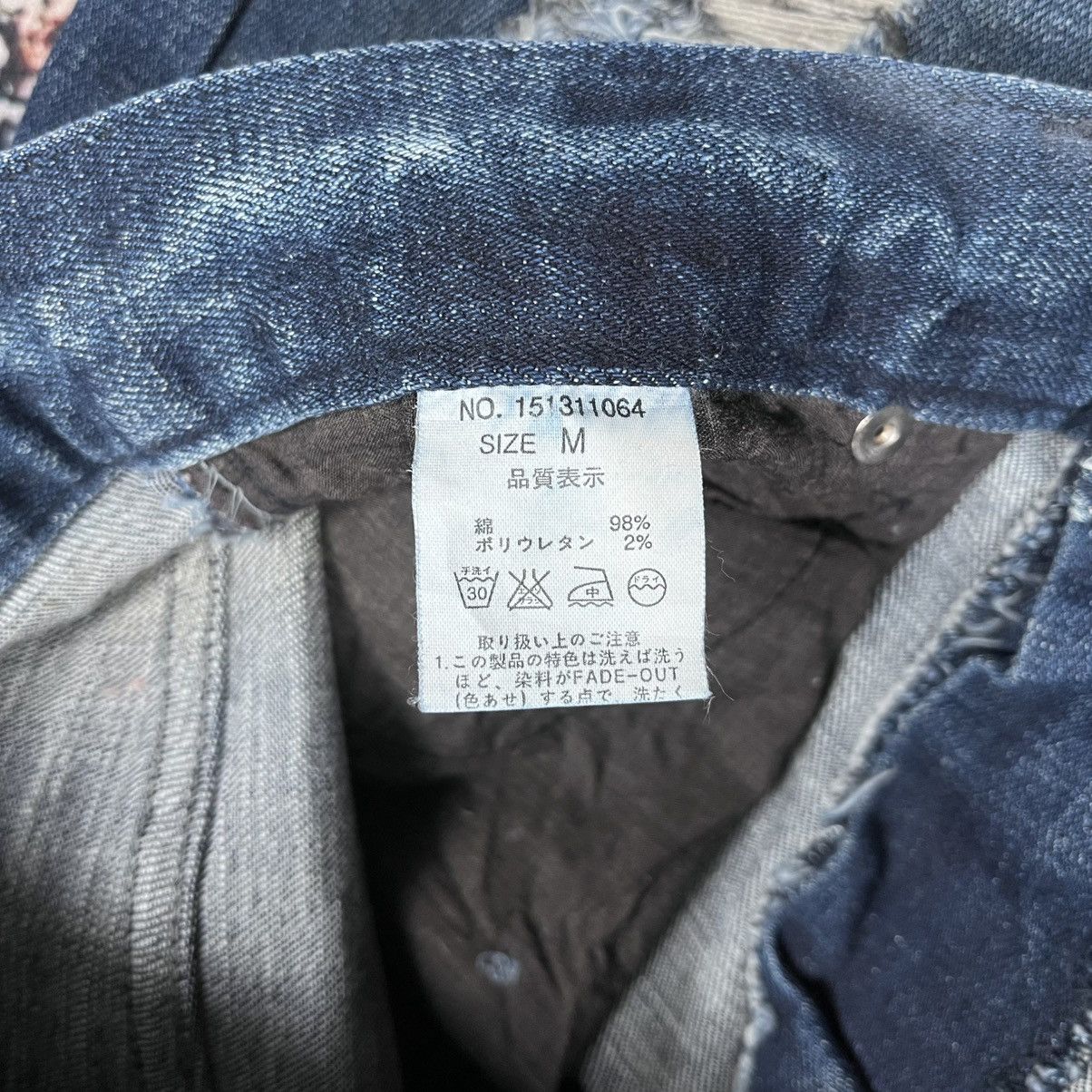 Japanese Brand Y2K Midas Distressed Denim Pants Size US 30 / EU 46 - 12 Thumbnail